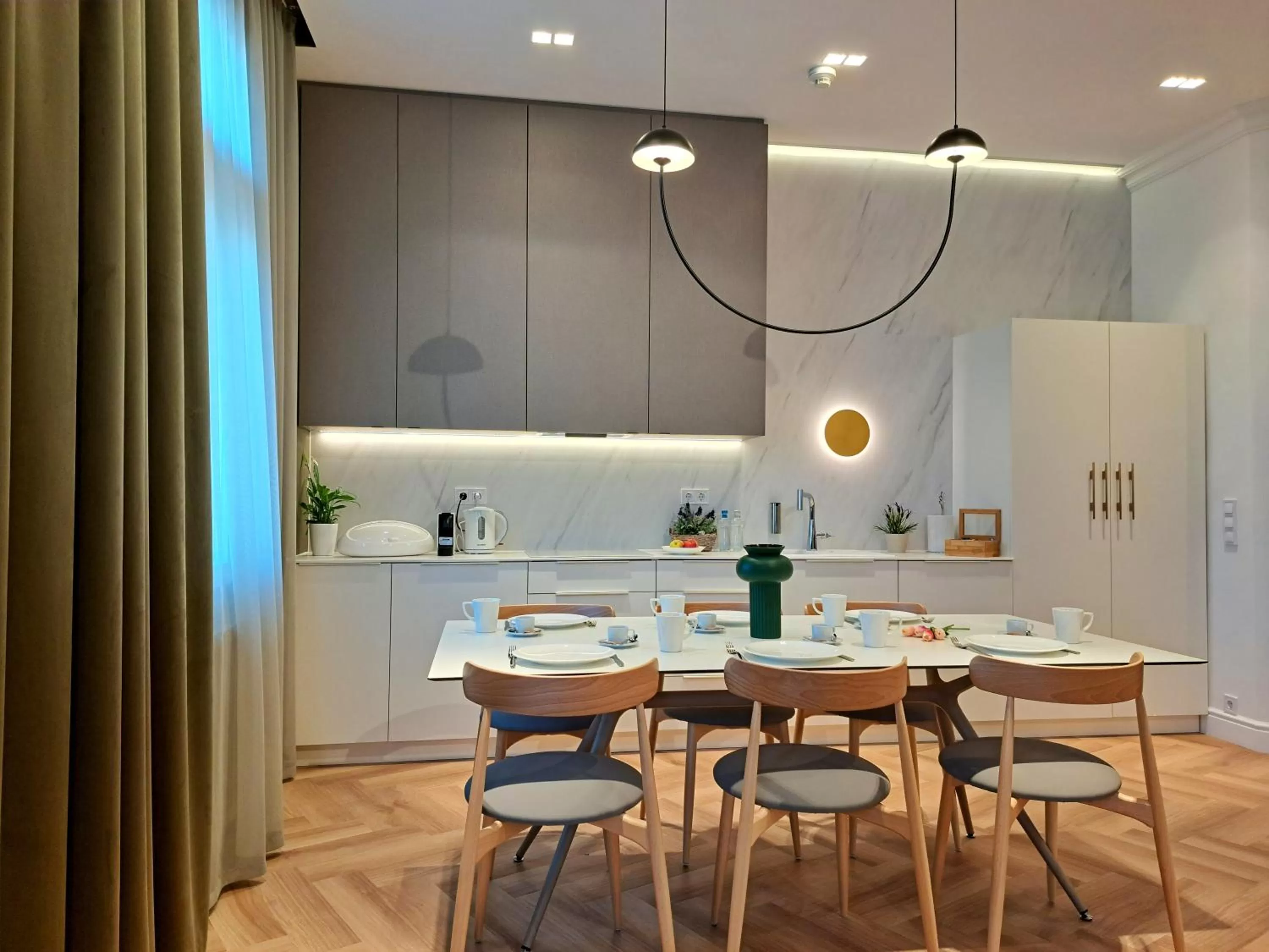 Kitchen or kitchenette in Hotel Domus Collis