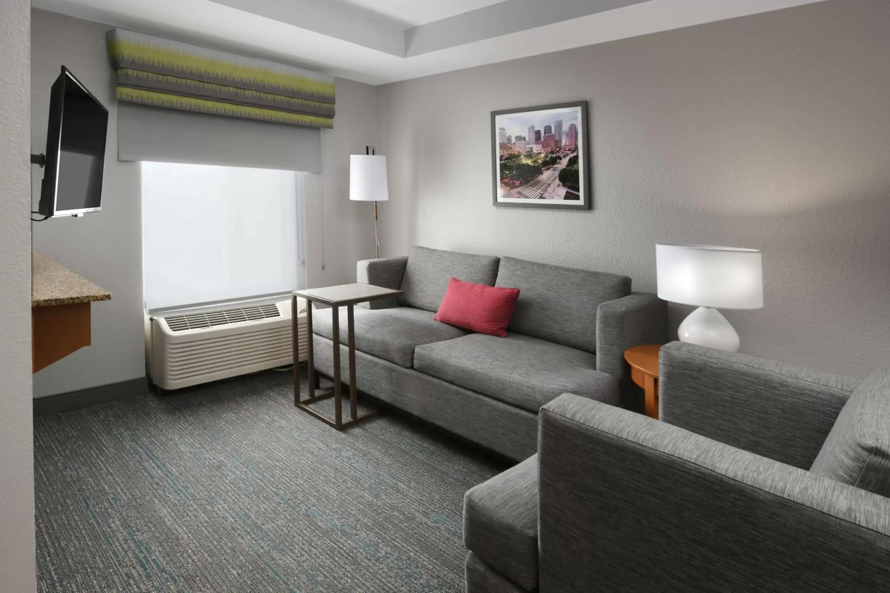 Living room, Seating Area in Hampton Inn & Suites Houston-Medical Center-NRG Park