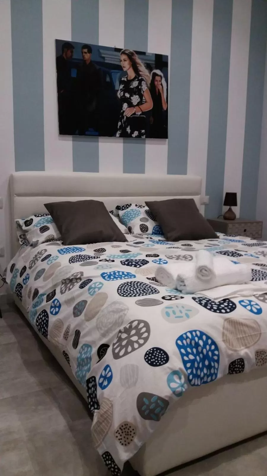 Bed in B&B A casa dell'artista