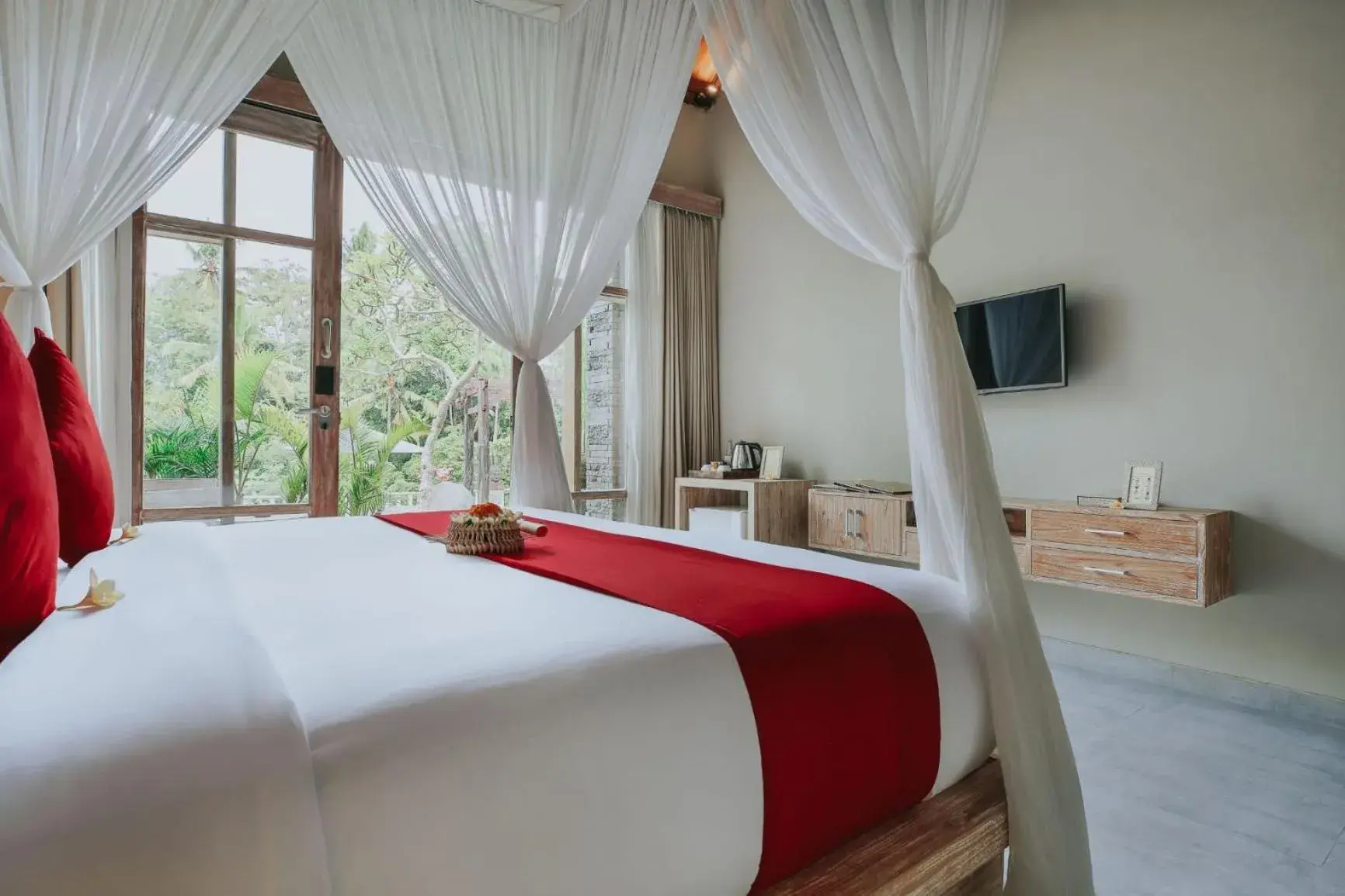 Bedroom, Bed in Kawi Resort A Pramana Experience