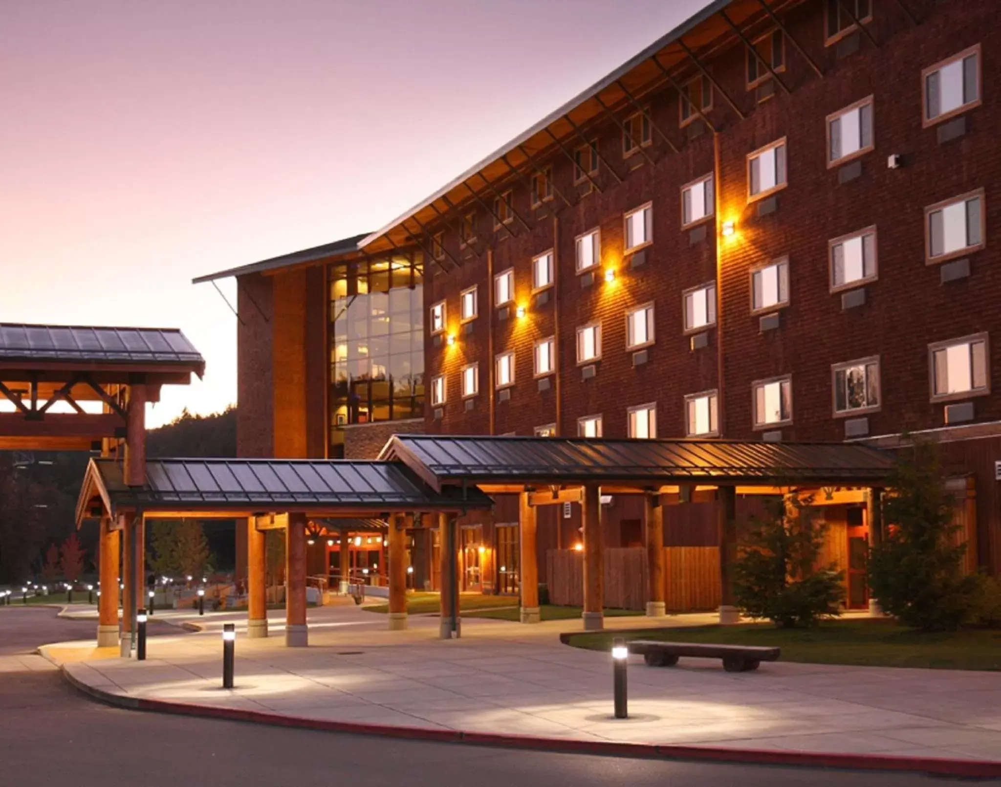 Facade/entrance, Property Building in Little Creek Casino Resort