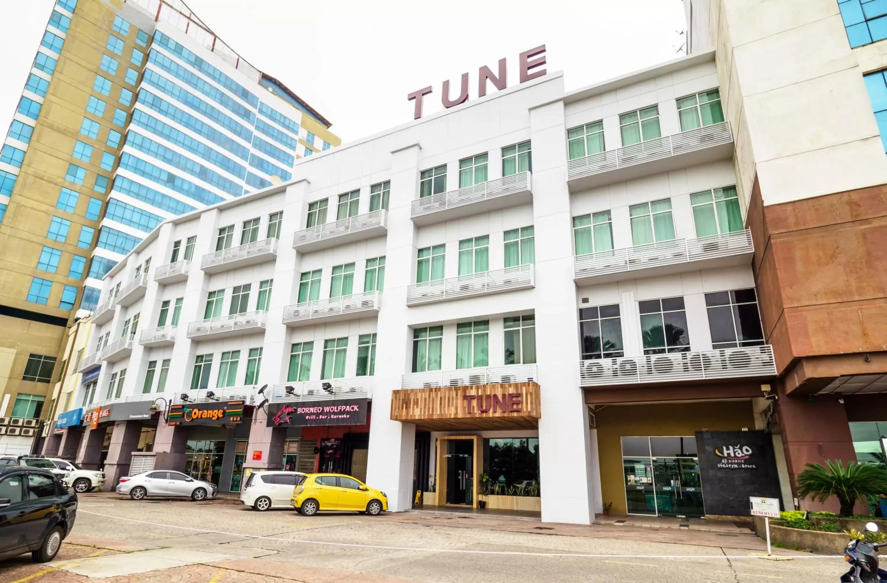 Facade/entrance, Property Building in Tune Hotel - 1Borneo Kota Kinabalu