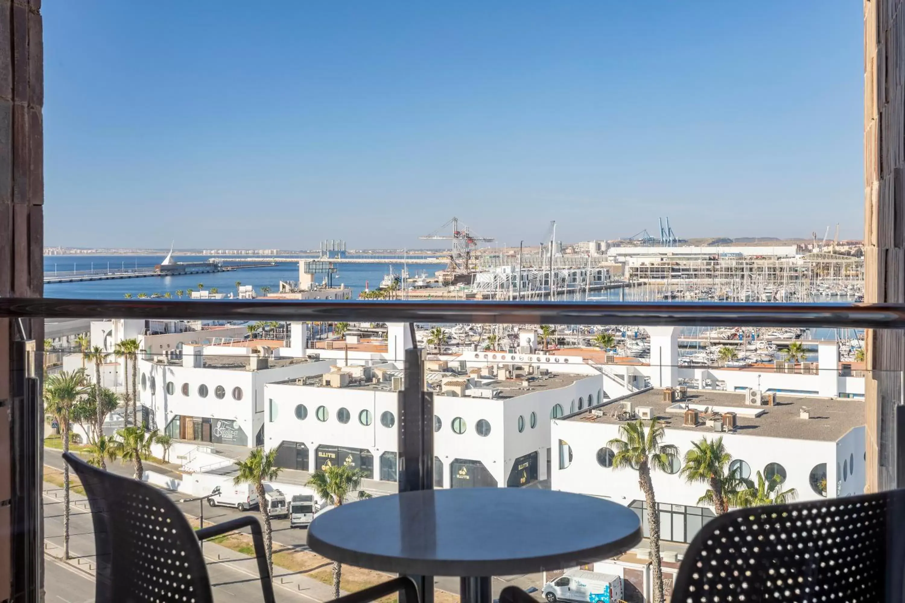 View (from property/room), Balcony/Terrace in Hotel Spa Porta Maris by Melia