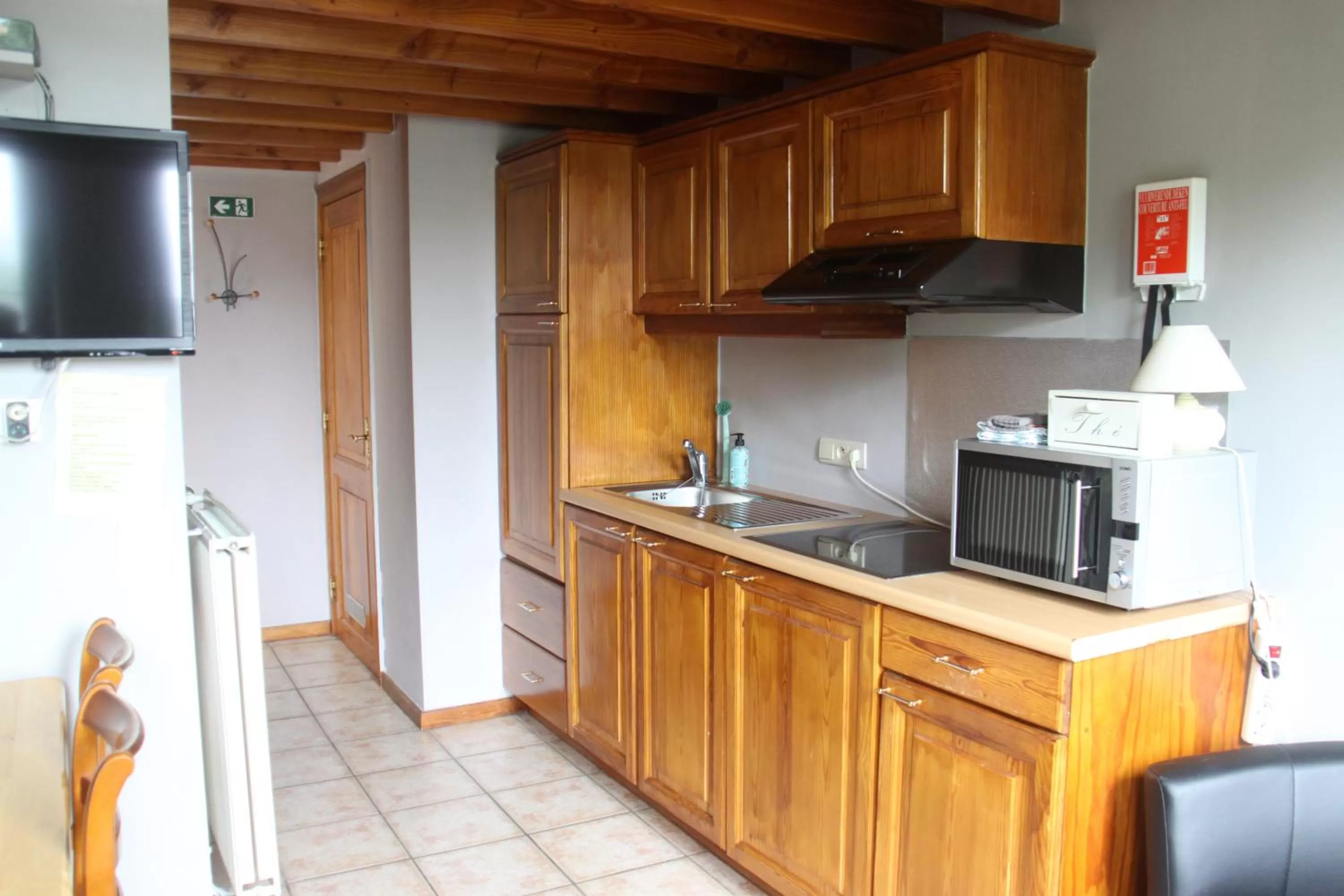 kitchen in B&B La Grange