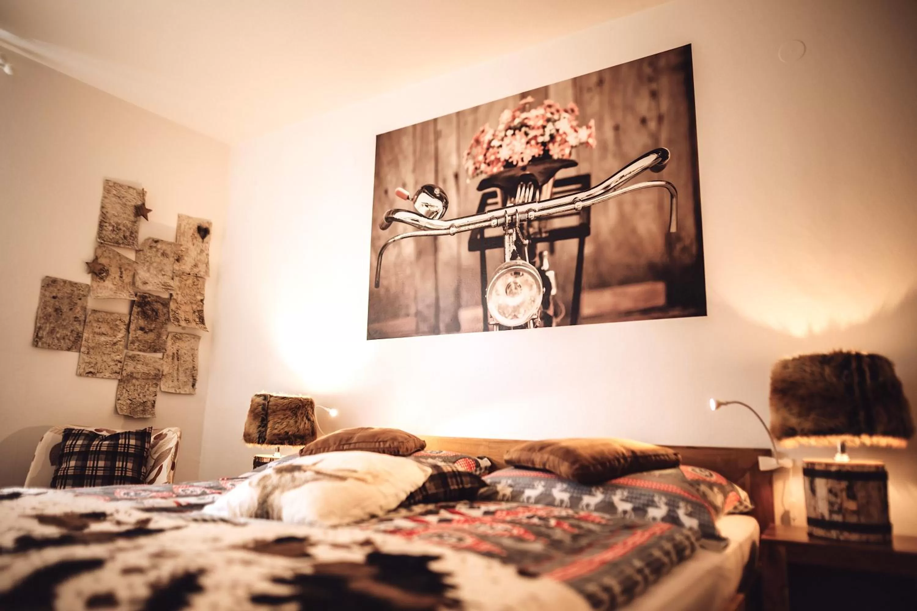 Bed in Das Hotel Stern, B&B KG - digital & contactless check-in