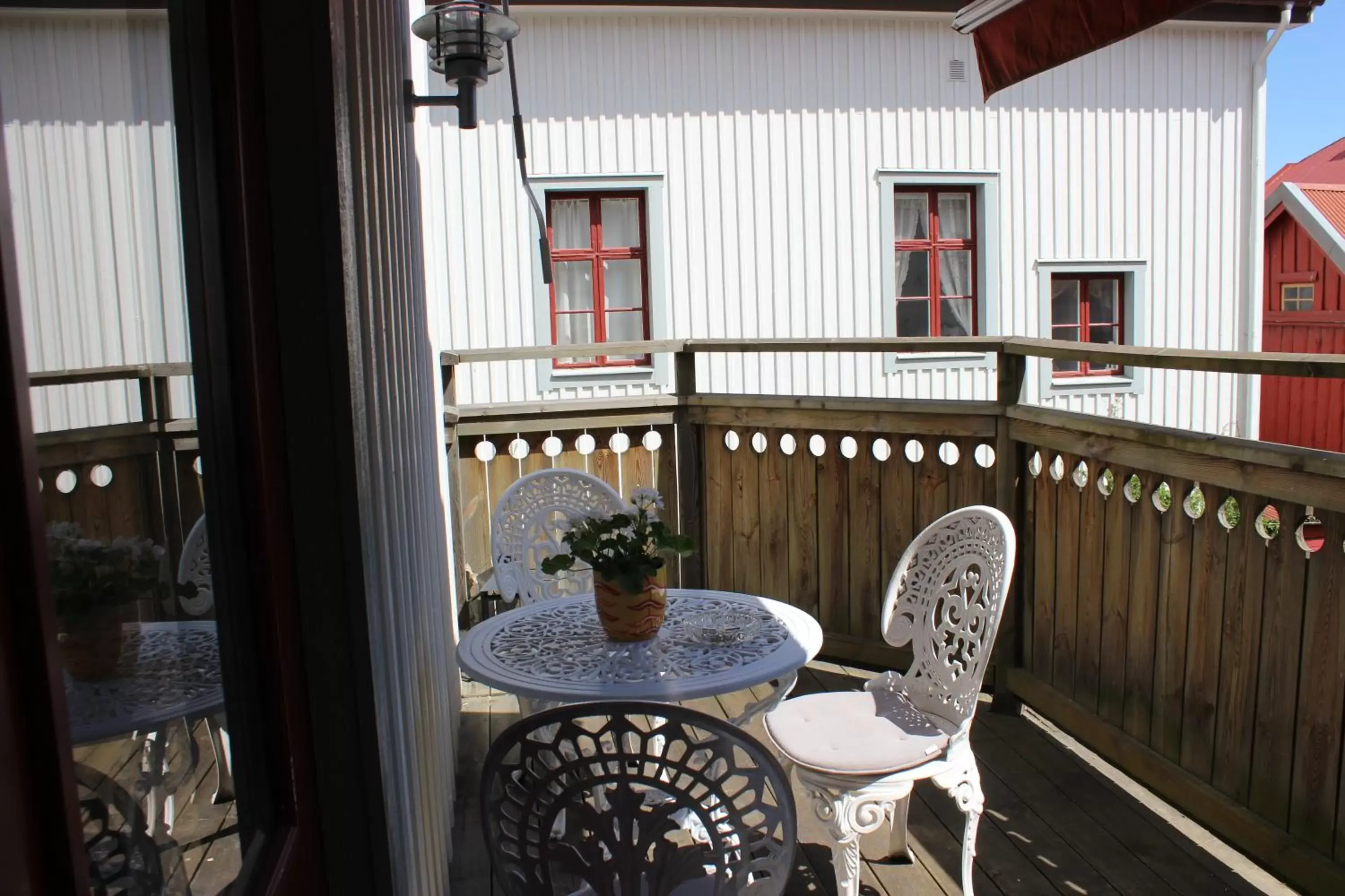 Balcony/Terrace, Patio/Outdoor Area in Hotell Läckö