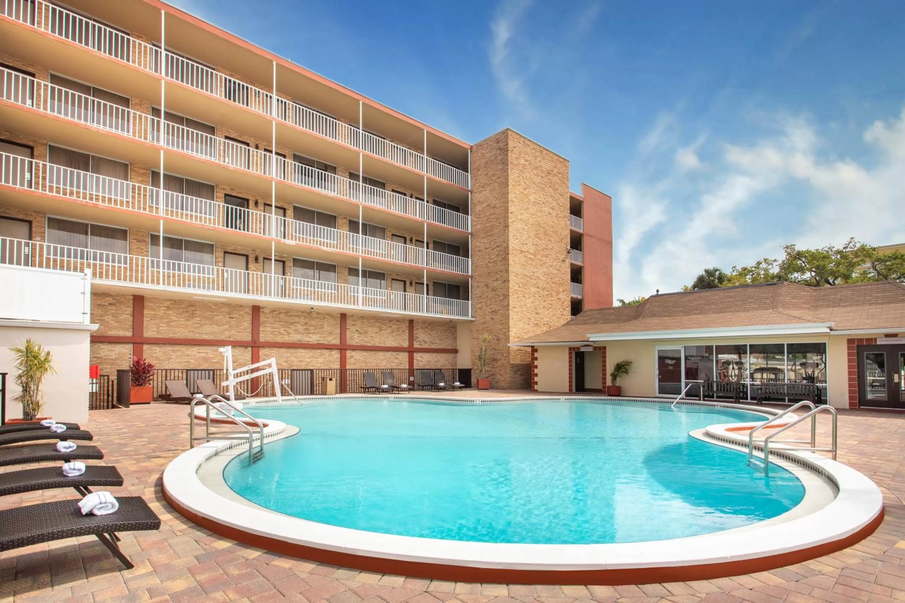 Swimming pool in Ramada by Wyndham Tampa Westshore Airport South