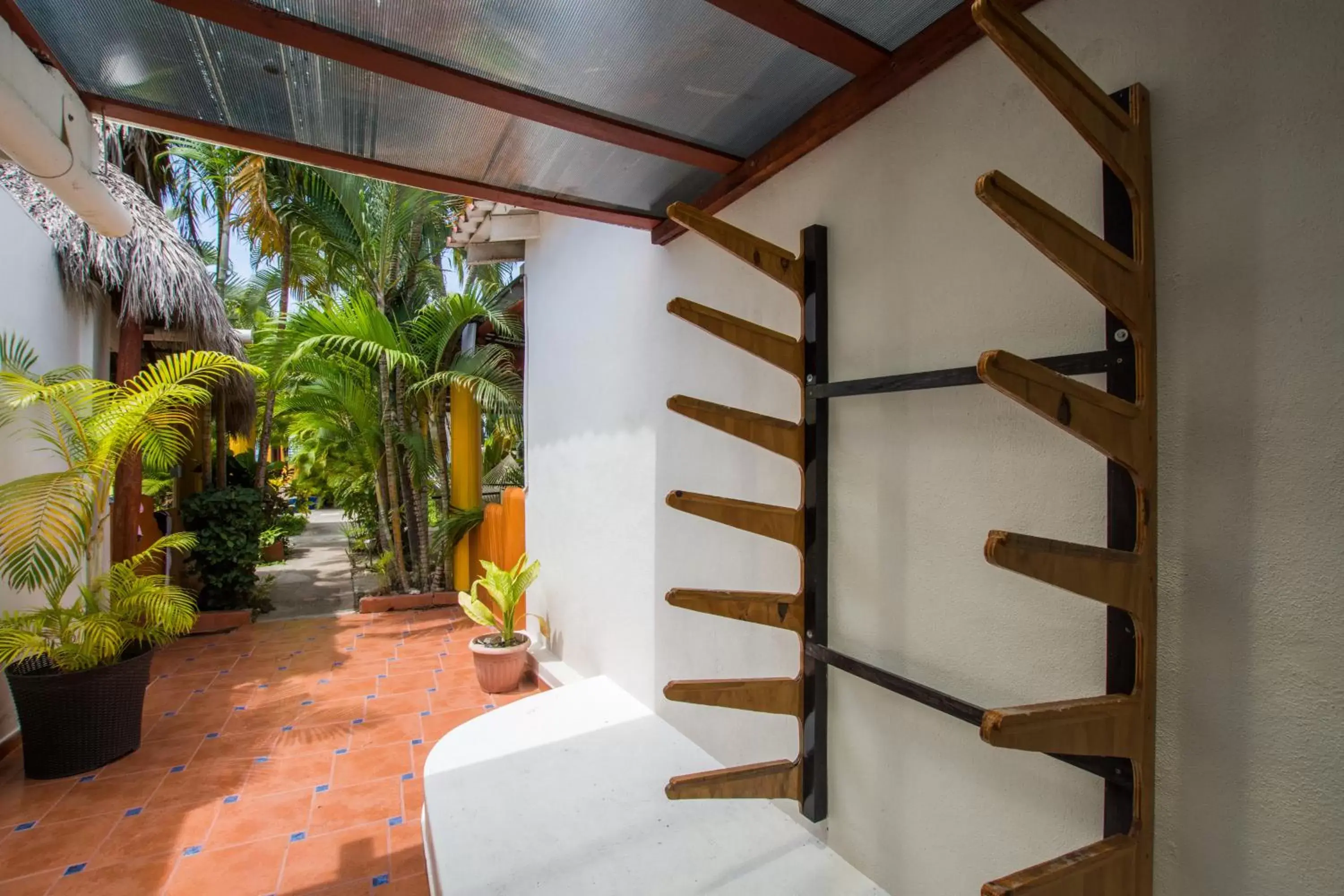 Balcony/Terrace in Hotel Meson de Mita