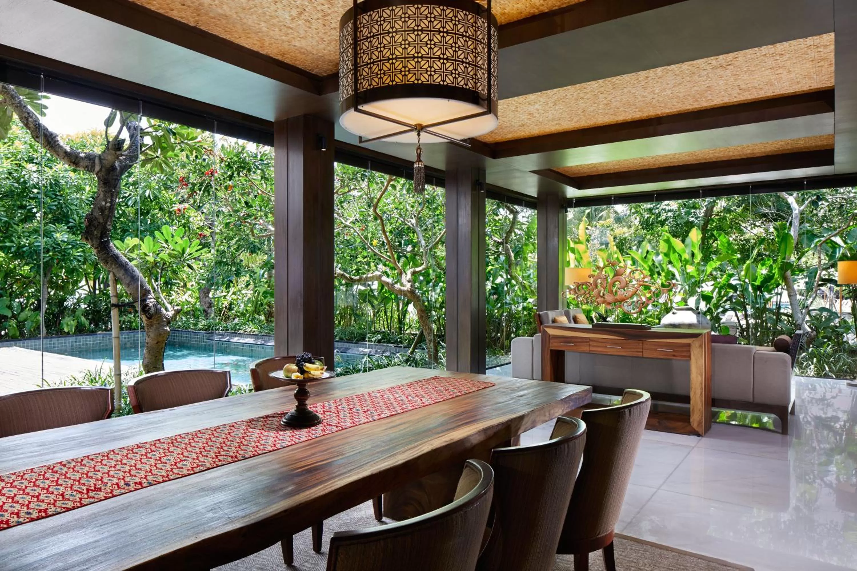 Dining area in The Anvaya Beach Resort Bali