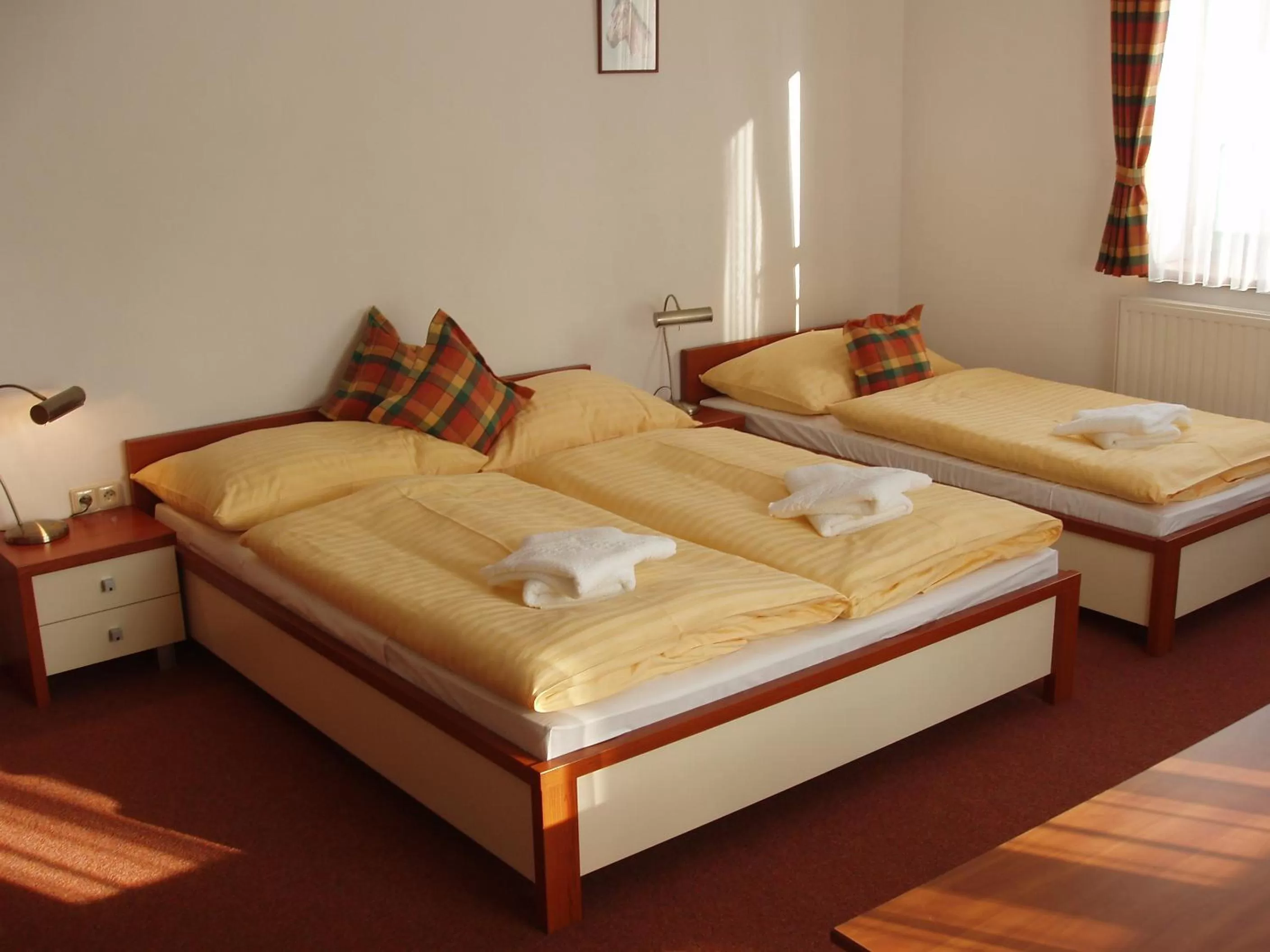 Decorative detail, Bed in Hotel Loucky