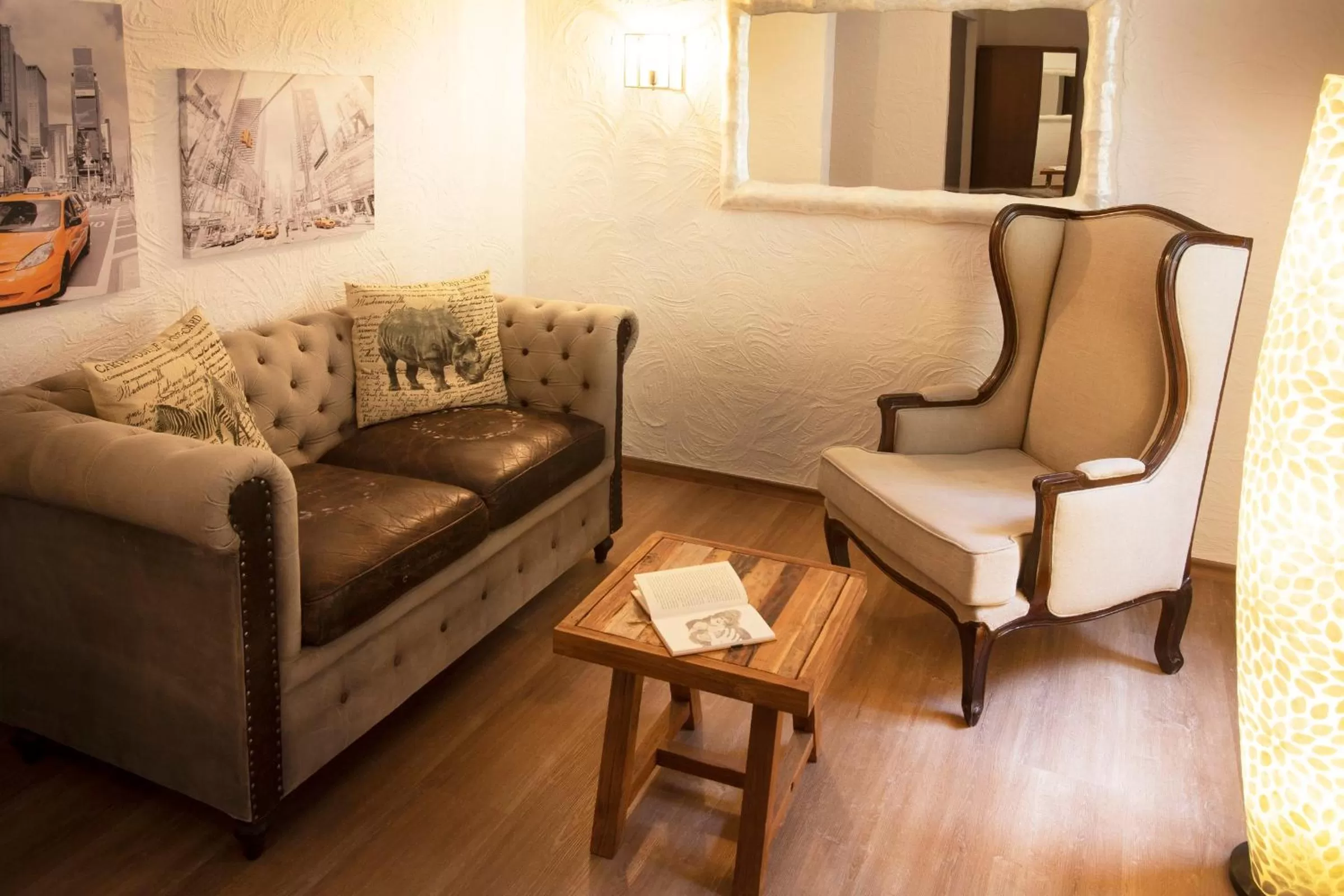 Living room in Hotel Hüttenmühle Hillscheid