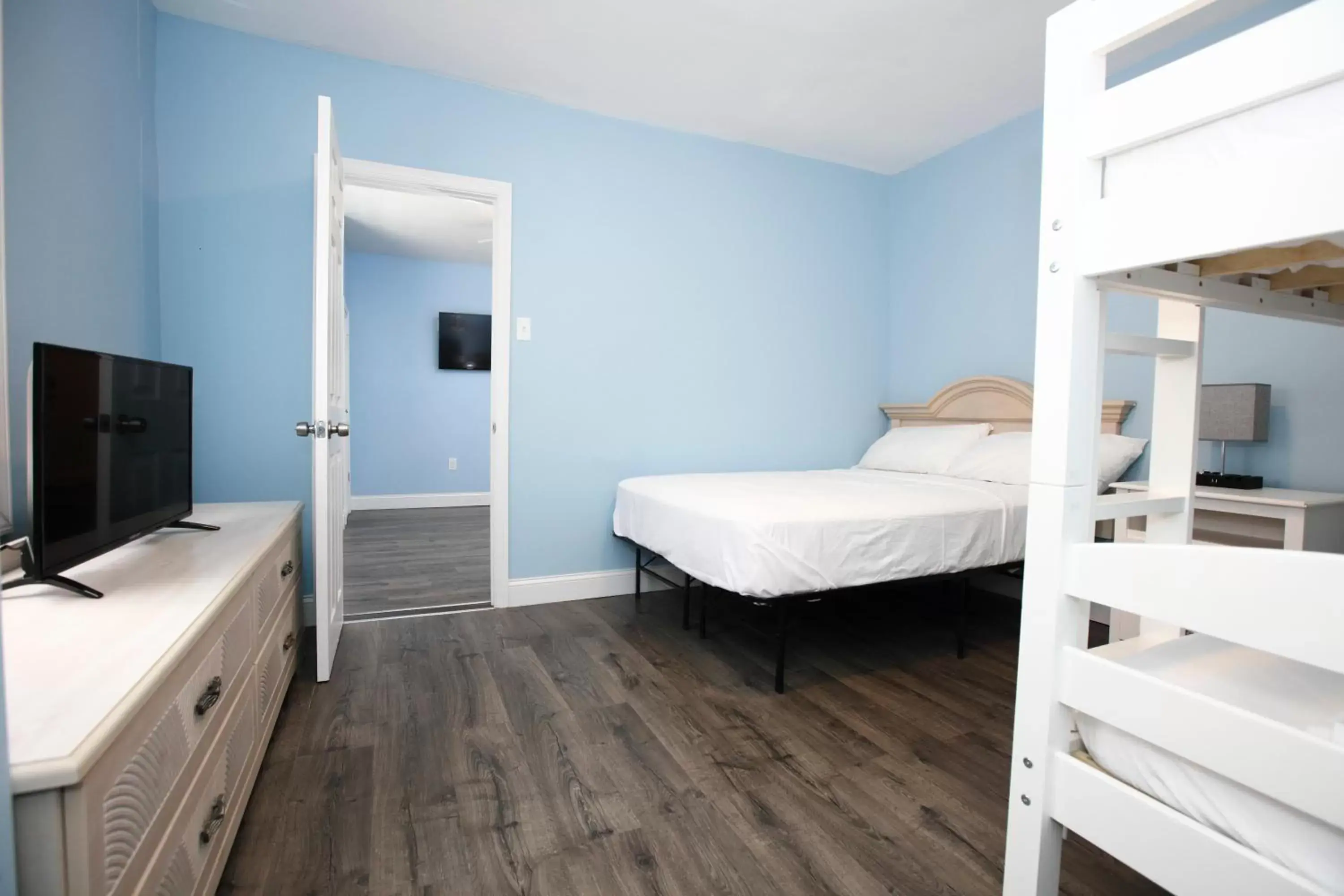 Bedroom in Garfield Beach House