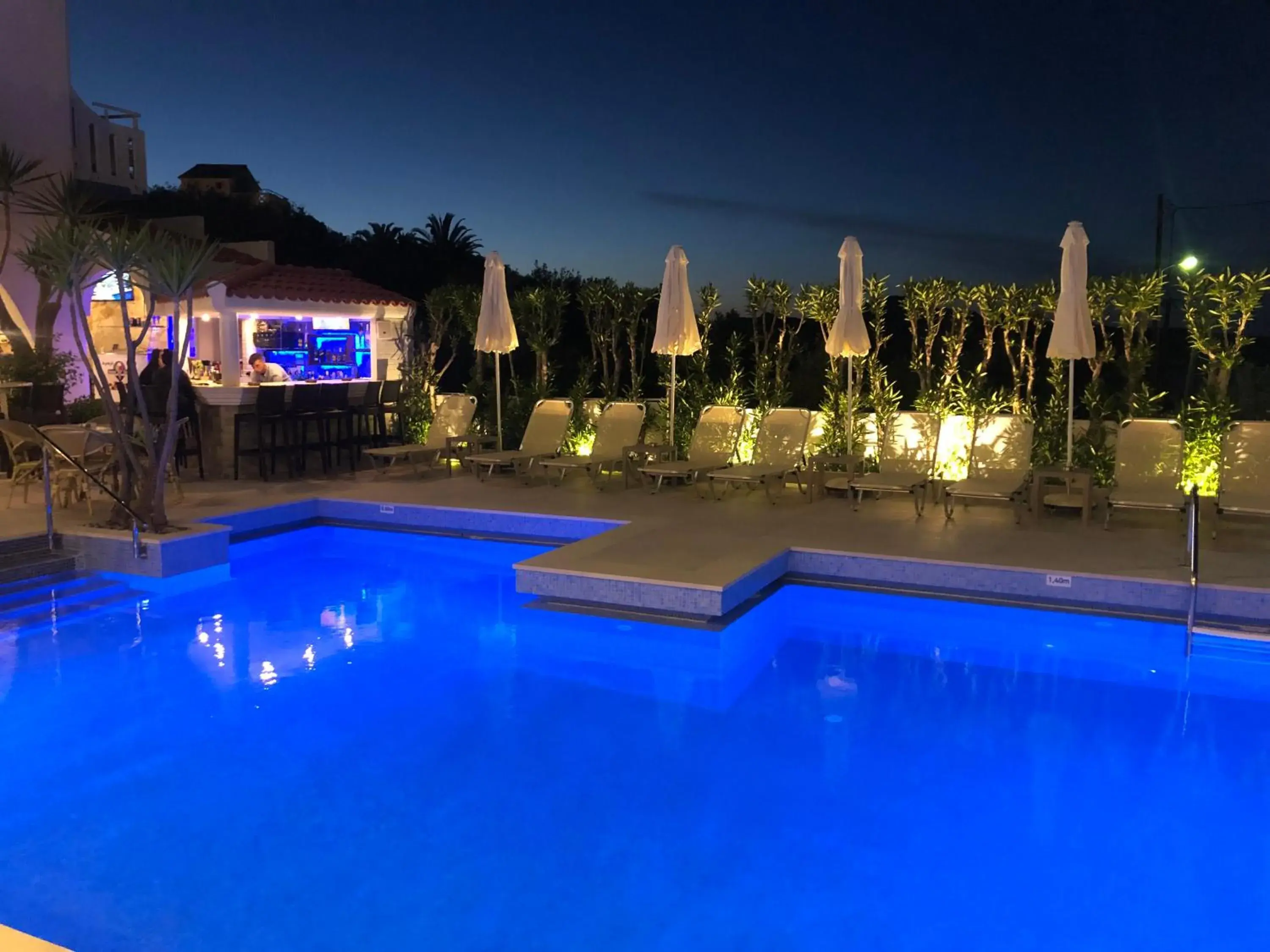 Lounge or bar, Swimming Pool in Folia Apartments