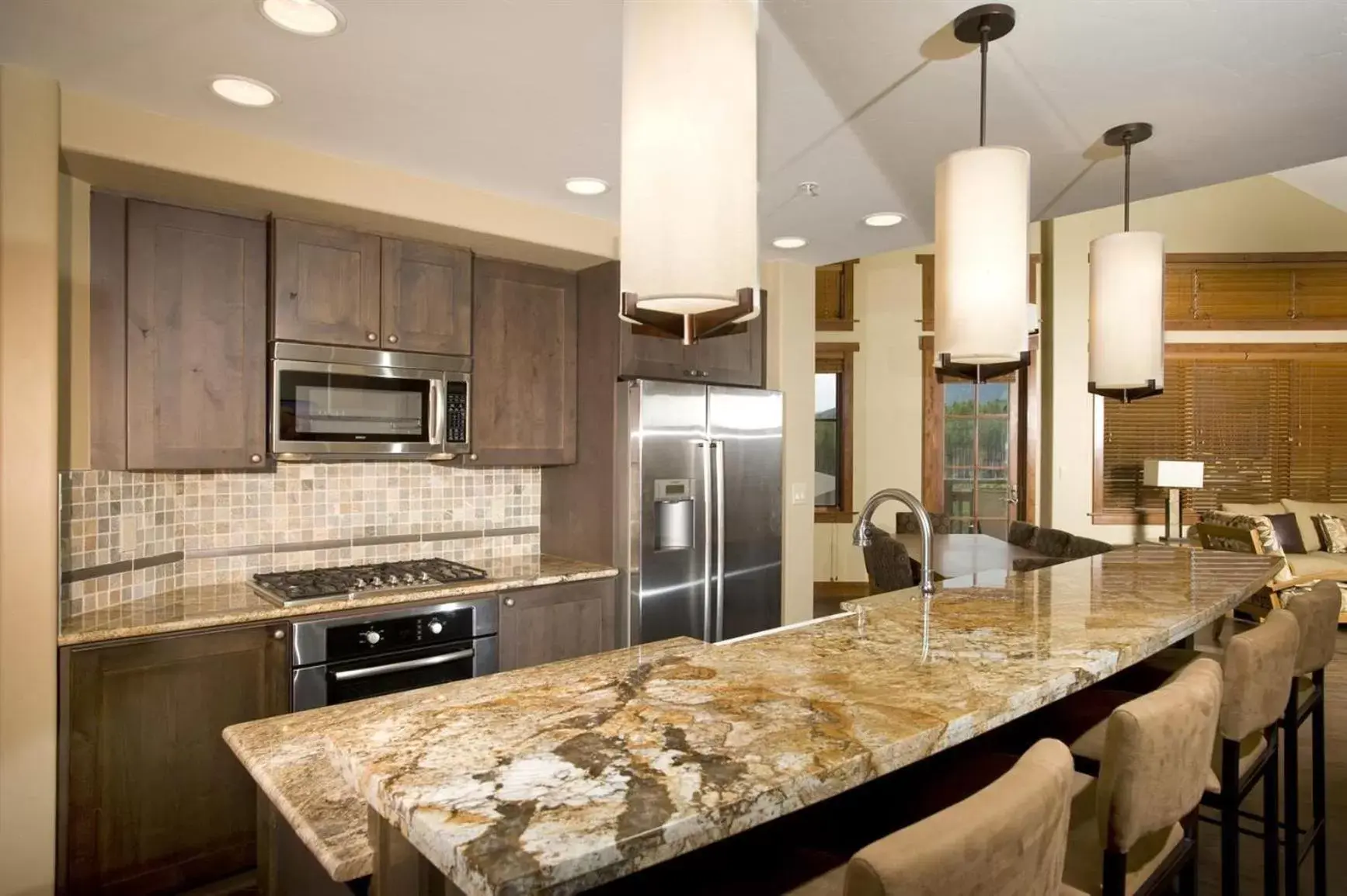 Photo of the whole room, Kitchen/Kitchenette in One Ski Hill, A RockResort