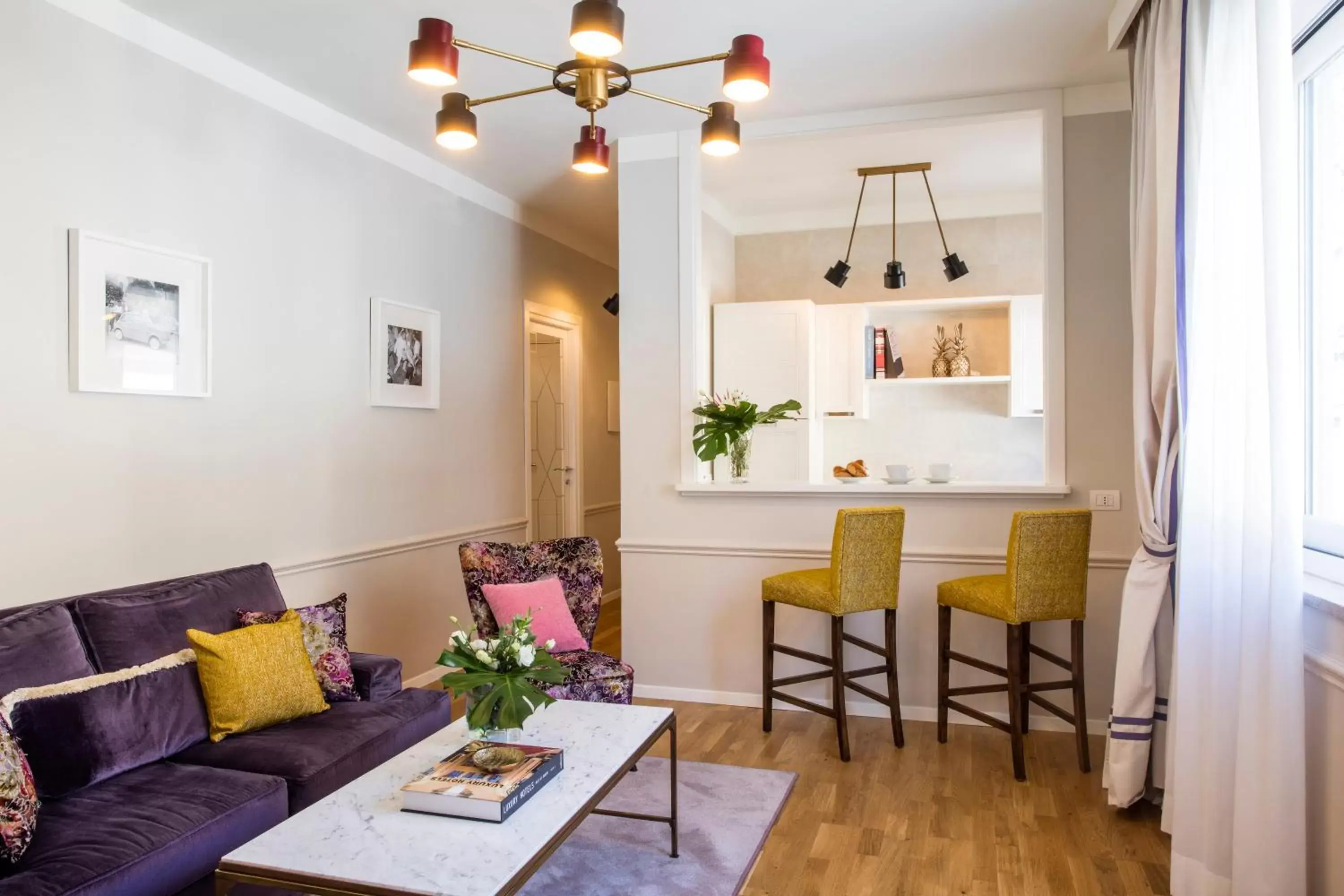 Living room, Seating Area in La Malandrina