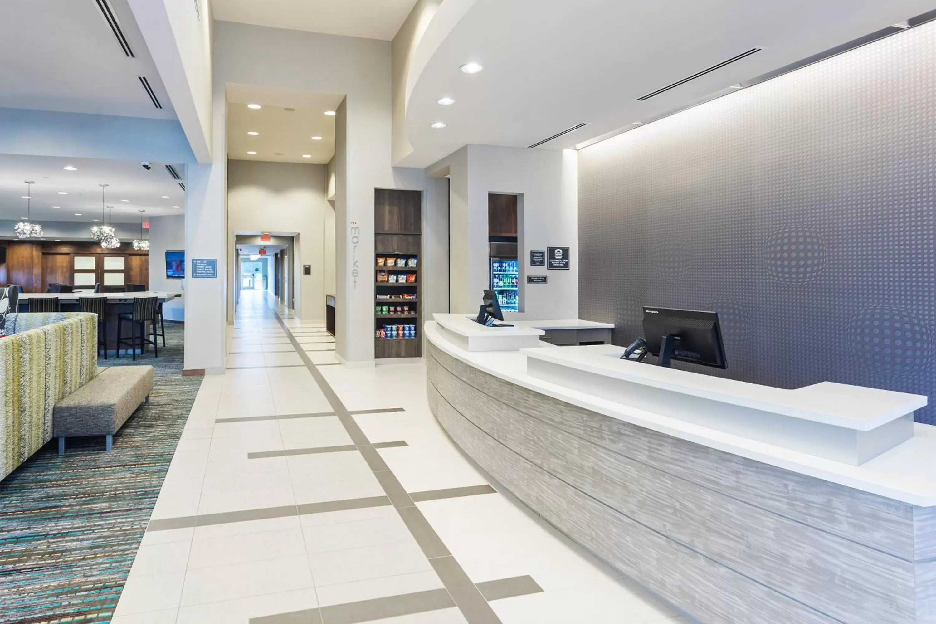 Lobby or reception, Lobby/Reception in Residence Inn by Marriott Houston West/Beltway 8 at Clay Road