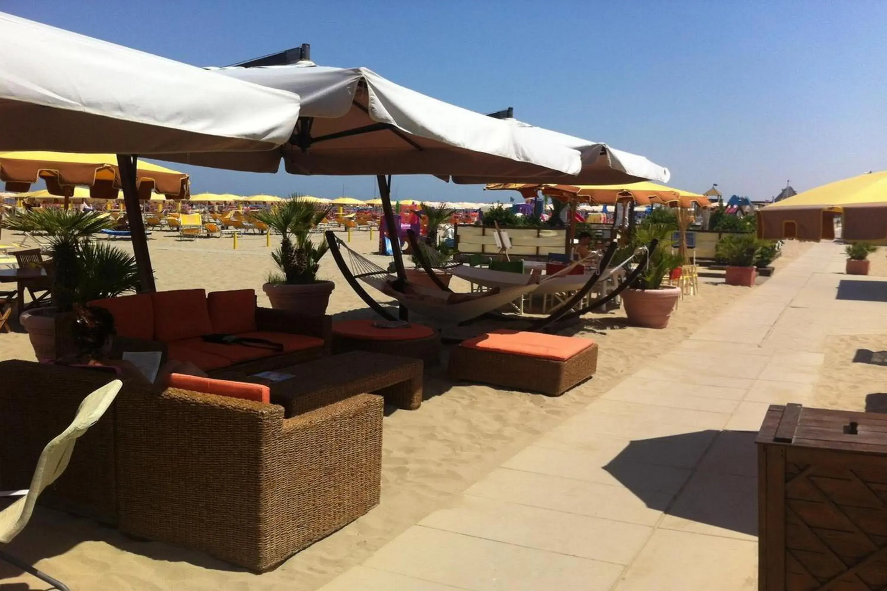 Beach in Hotel Staccoli