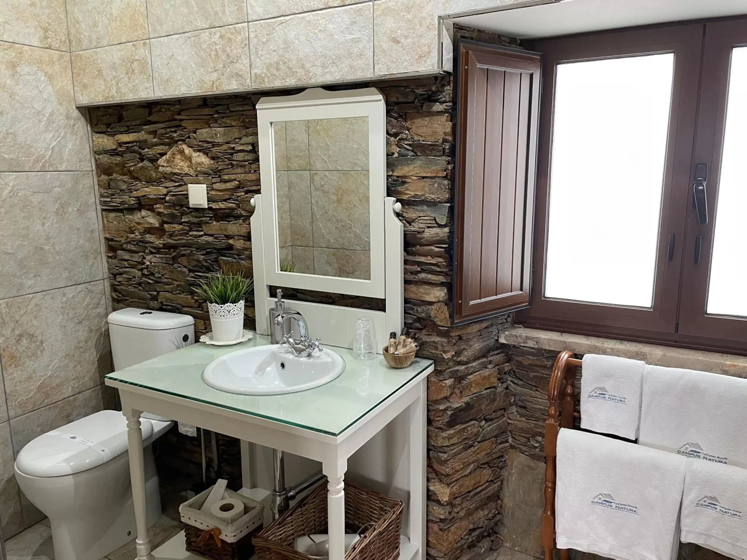 Toilet, Bathroom in Campus Natura