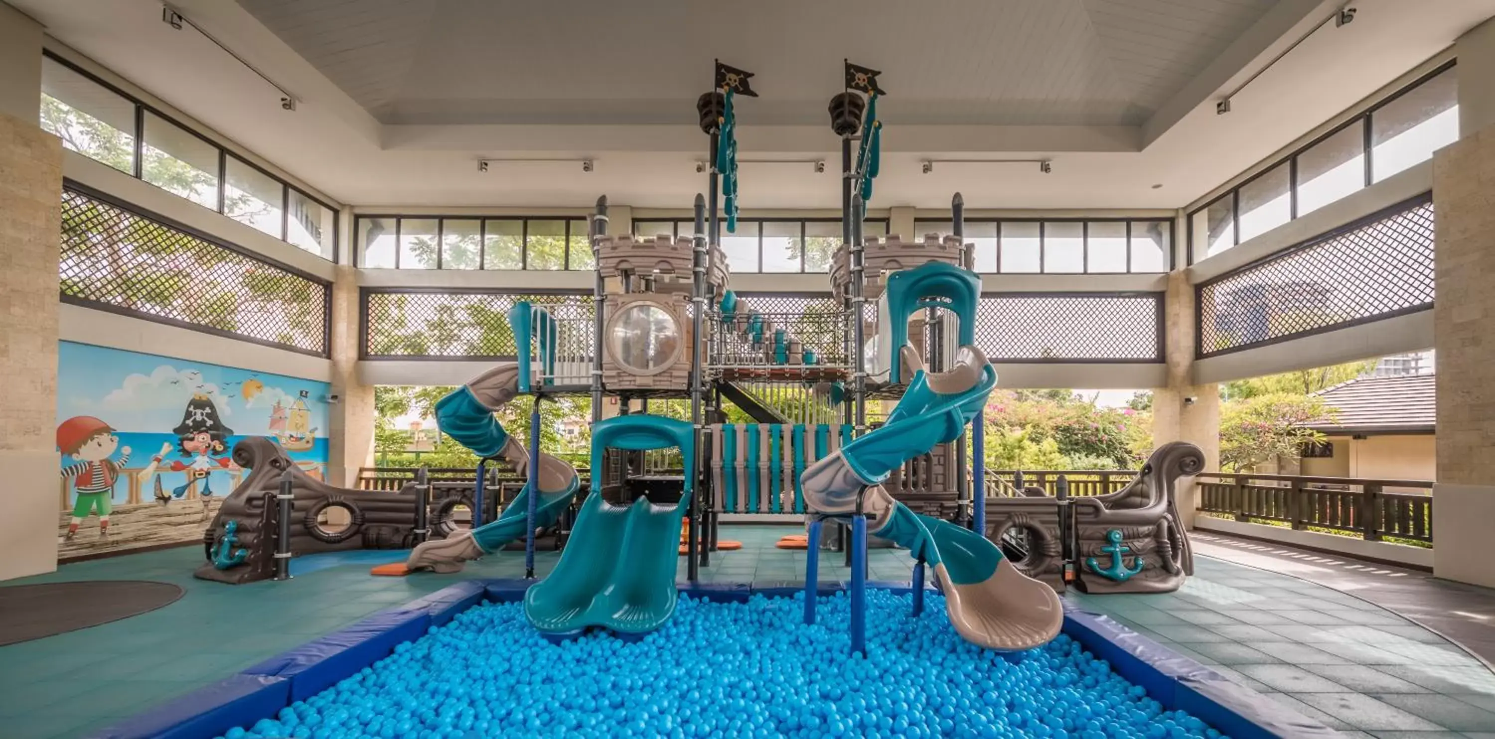 Children play ground, Water Park in Crimson Resort and Spa - Mactan Island, Cebu