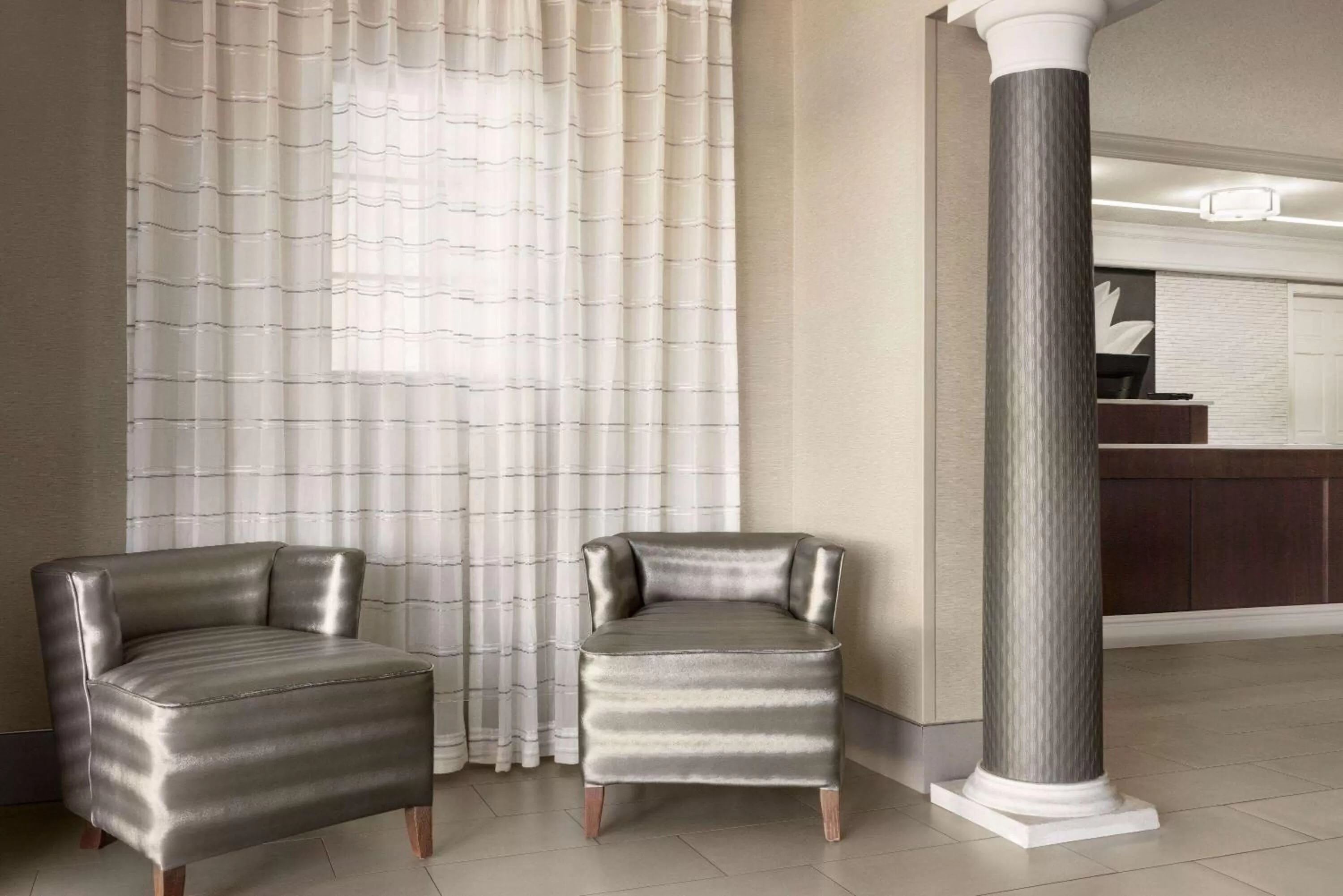 Lobby or reception in La Quinta Inn by Wyndham San Antonio I-35 N at Toepperwein