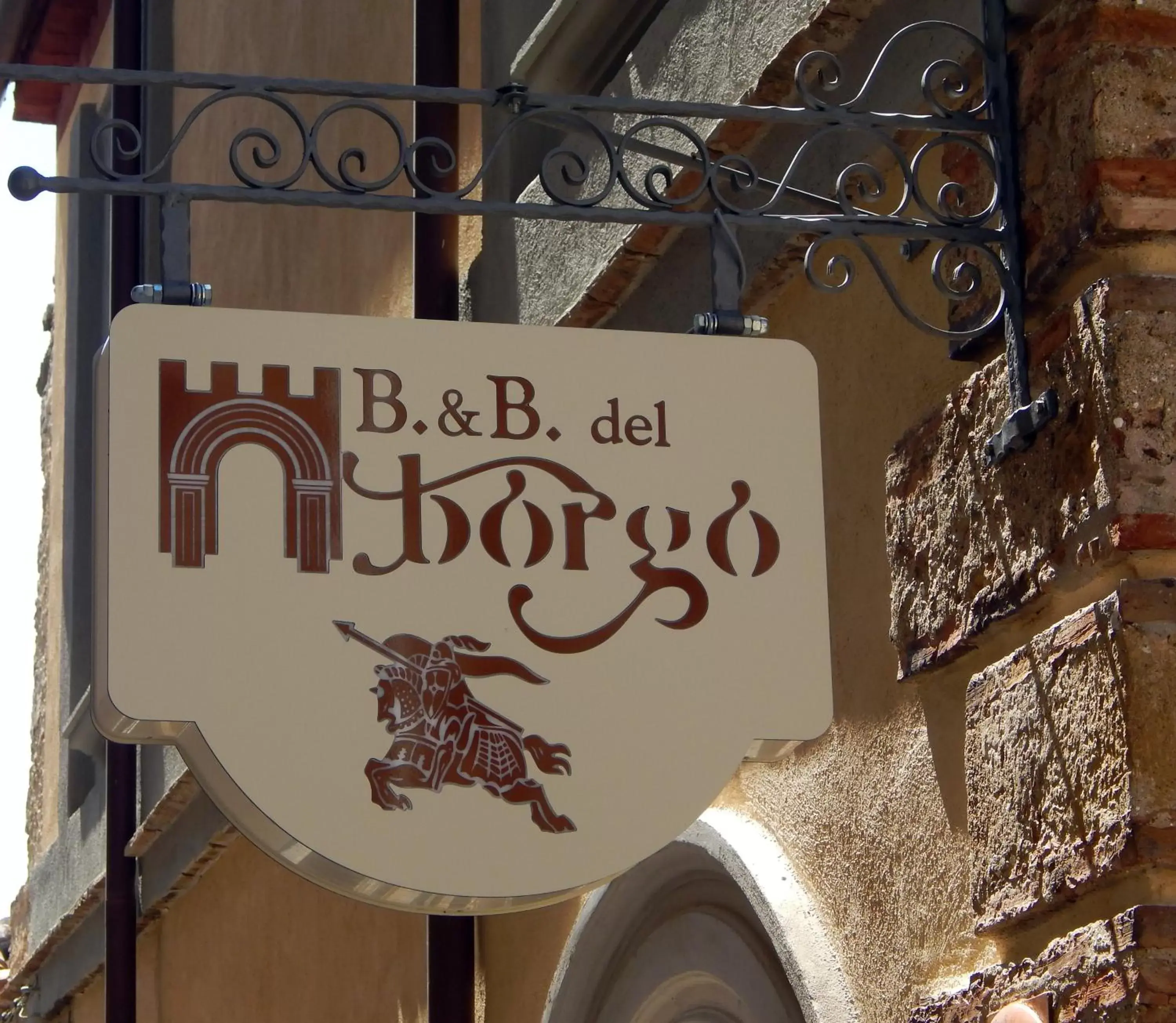 Facade/entrance in B&B Del Borgo