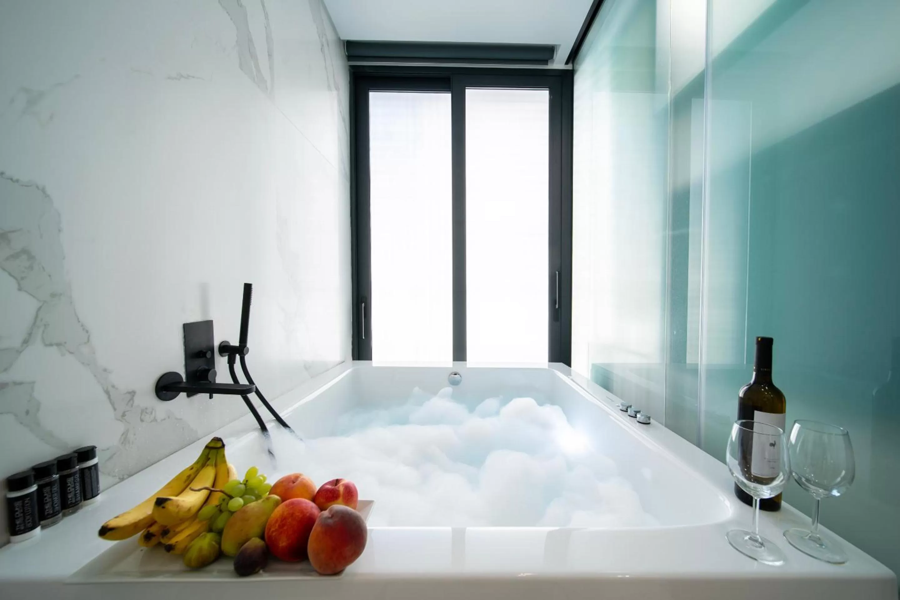 Hot Tub in The Duke Boutique Suites