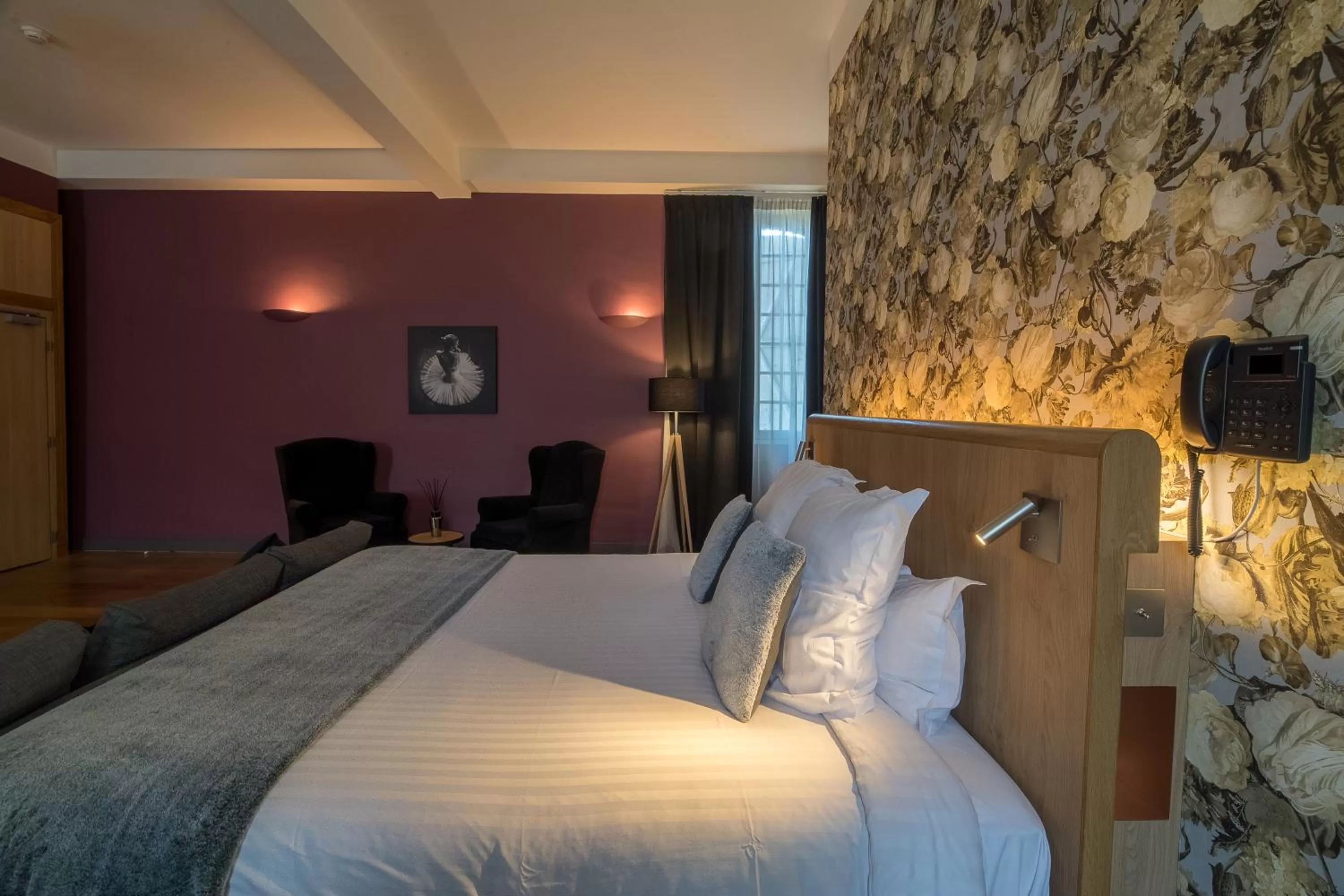 Bed in Le Monastère de Saint Mont Hôtel & Spa