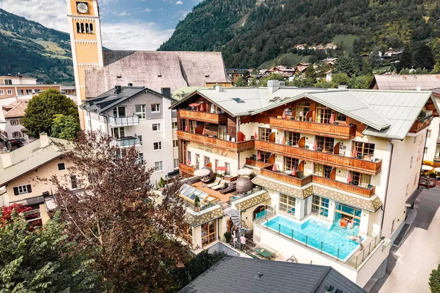Property building, Pool View in ALTE POST Gastein - Alpine Boutique Hotel & Spa