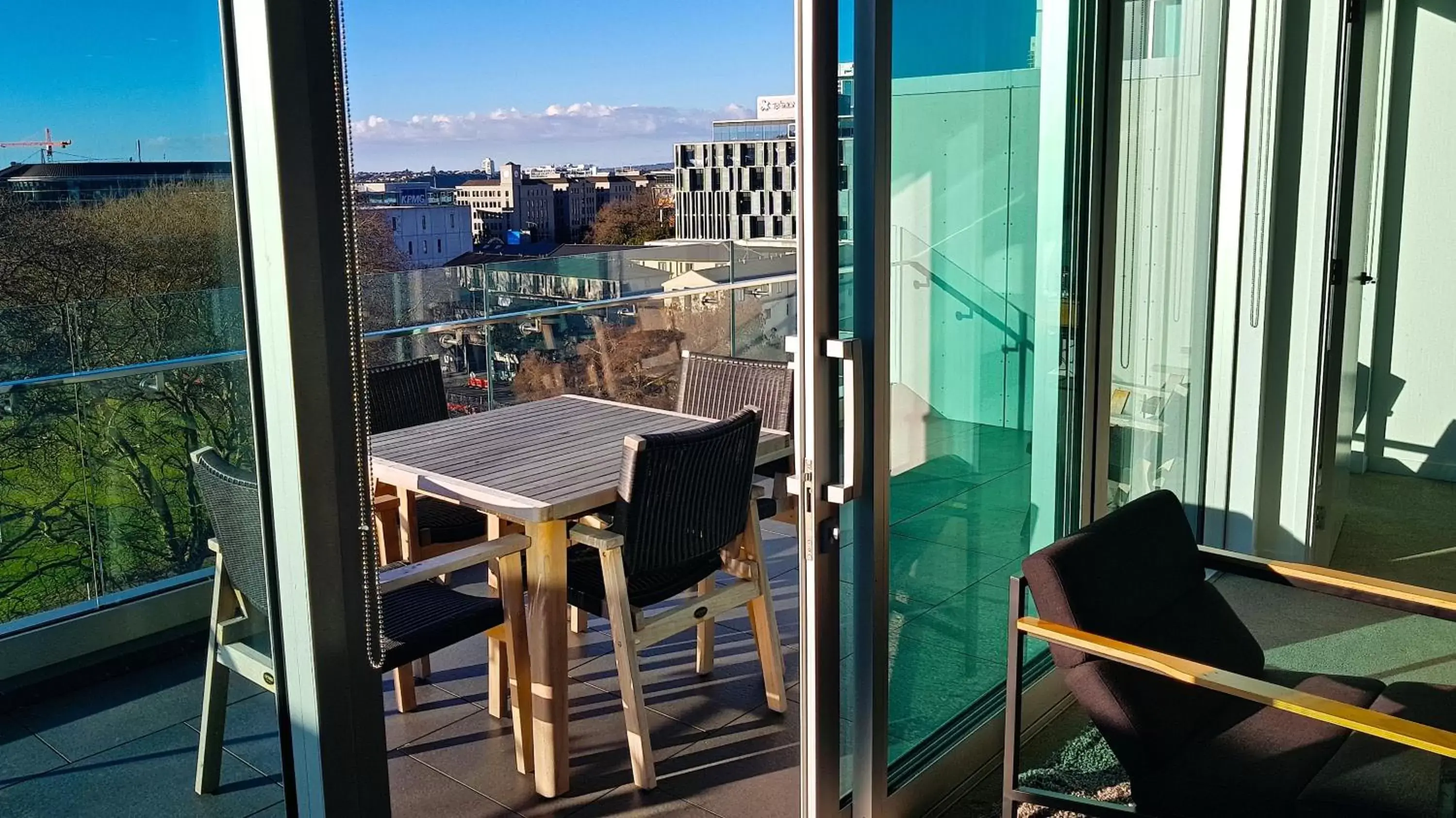 Balcony/Terrace in Swiss-Belsuites Victoria Park Auckland