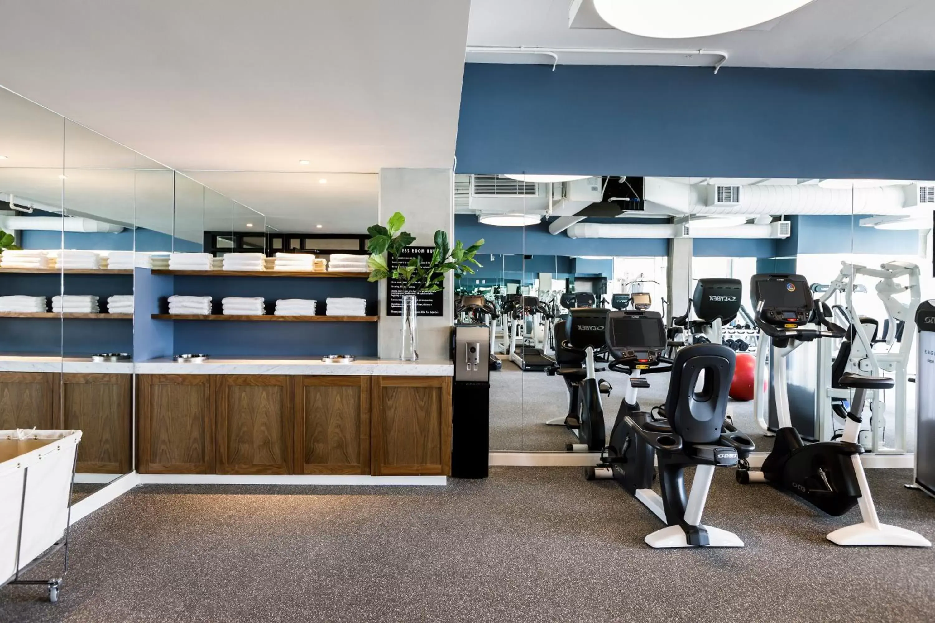 Fitness centre/facilities in Kimpton Rowan Palm Springs Hotel, an IHG Hotel