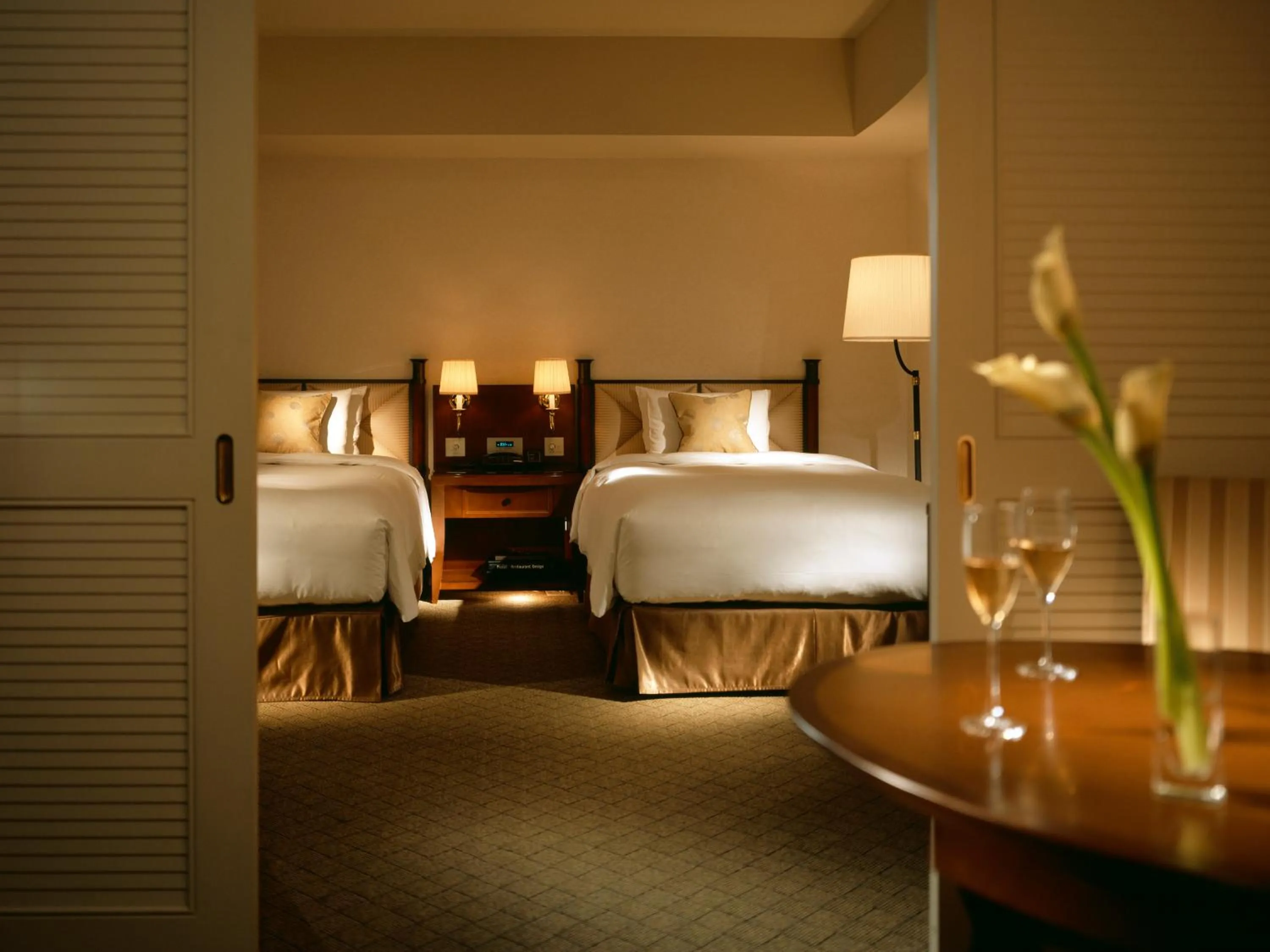 Photo of the whole room, Bed in Miyako Hotel Gifu Nagaragawa