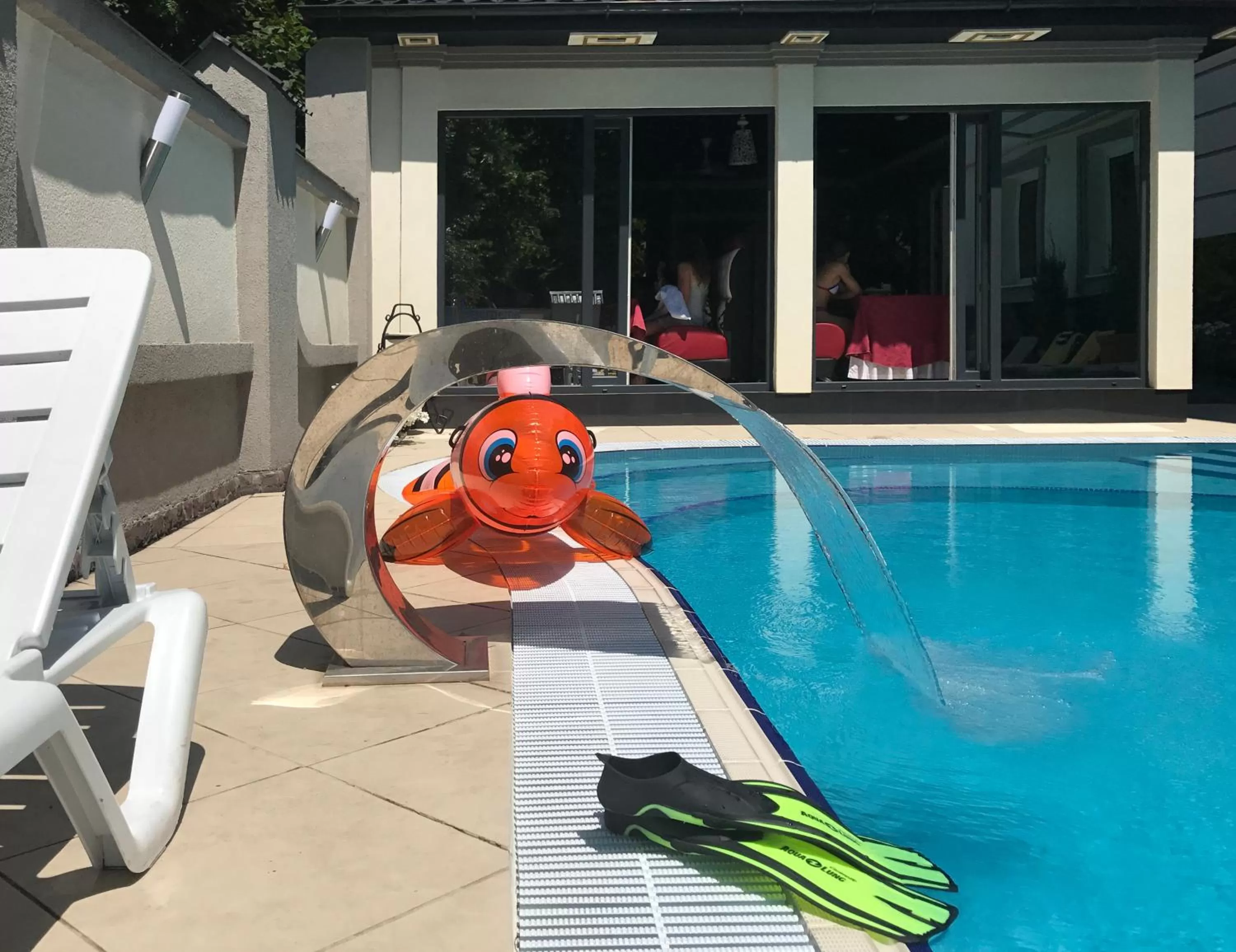 Patio in Eney Boutique Hotel