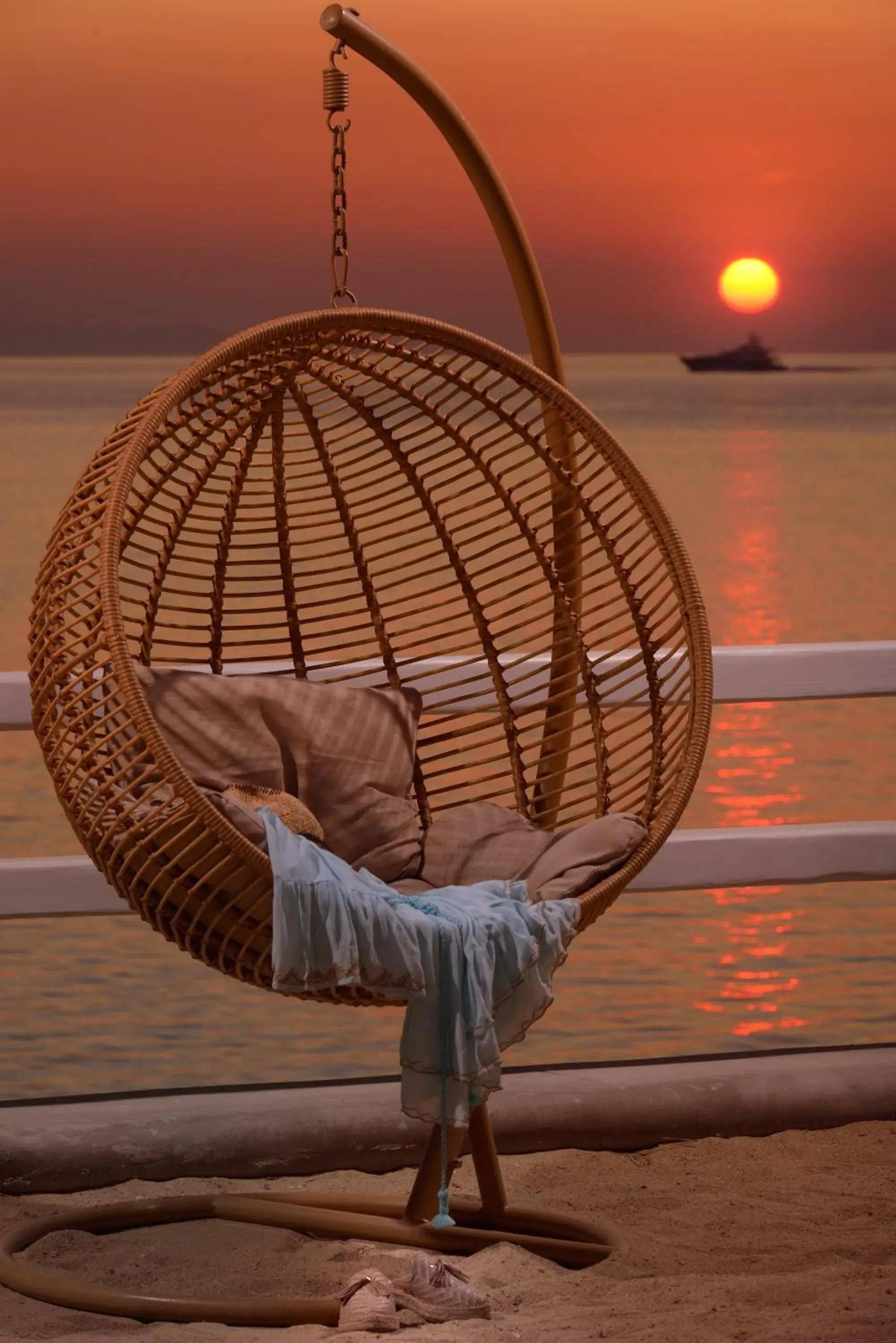 Sunset in Anax Resort and Spa
