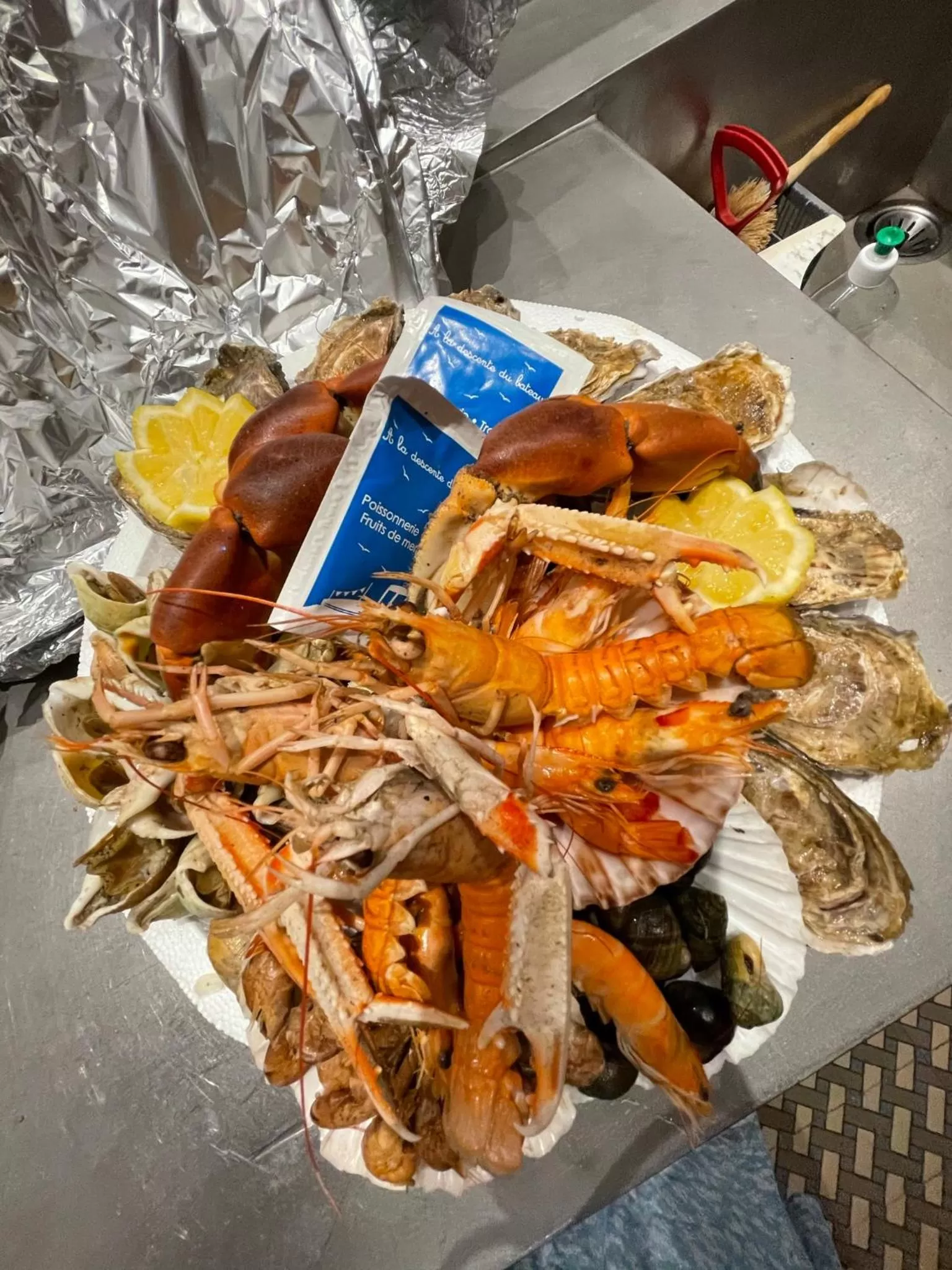 Dinner, Food in Brise du Large - Maison d'Ault