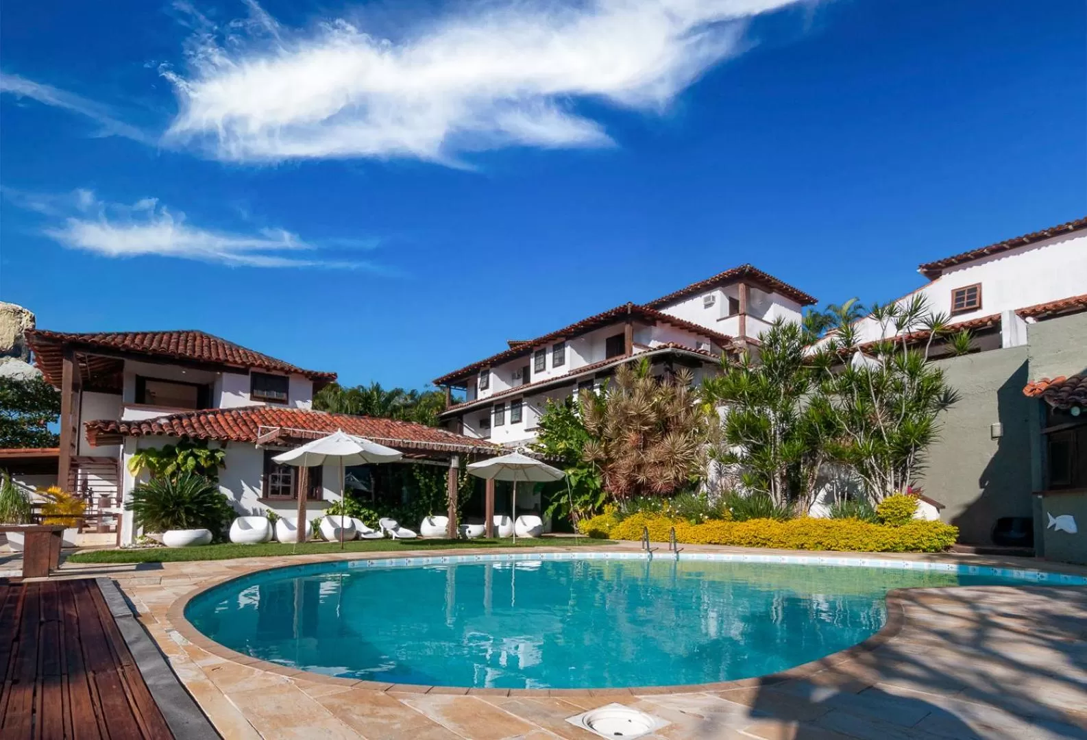 Swimming pool in Buzios Arambaré Hotel