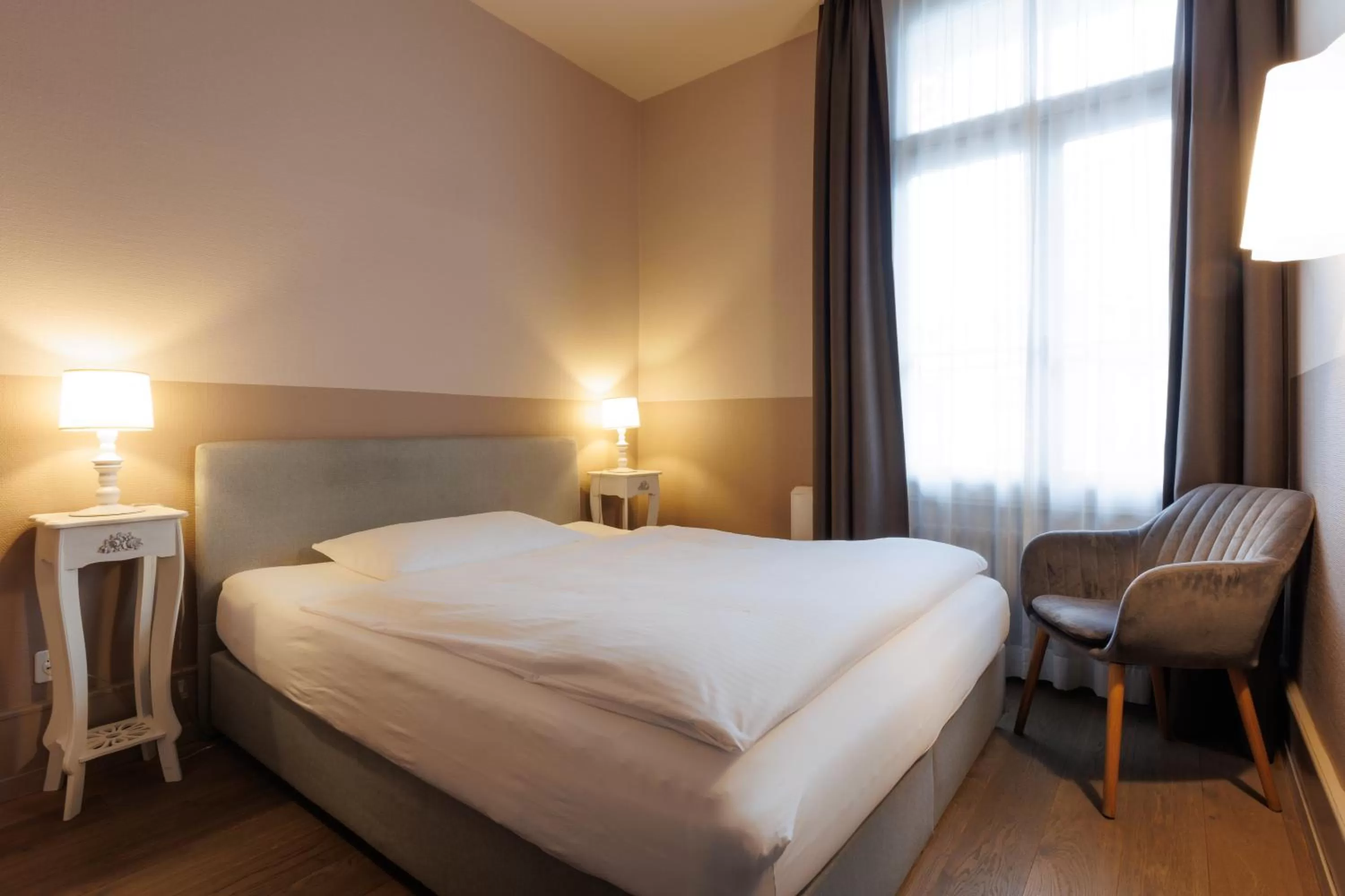 Bed in Hotel Emmental