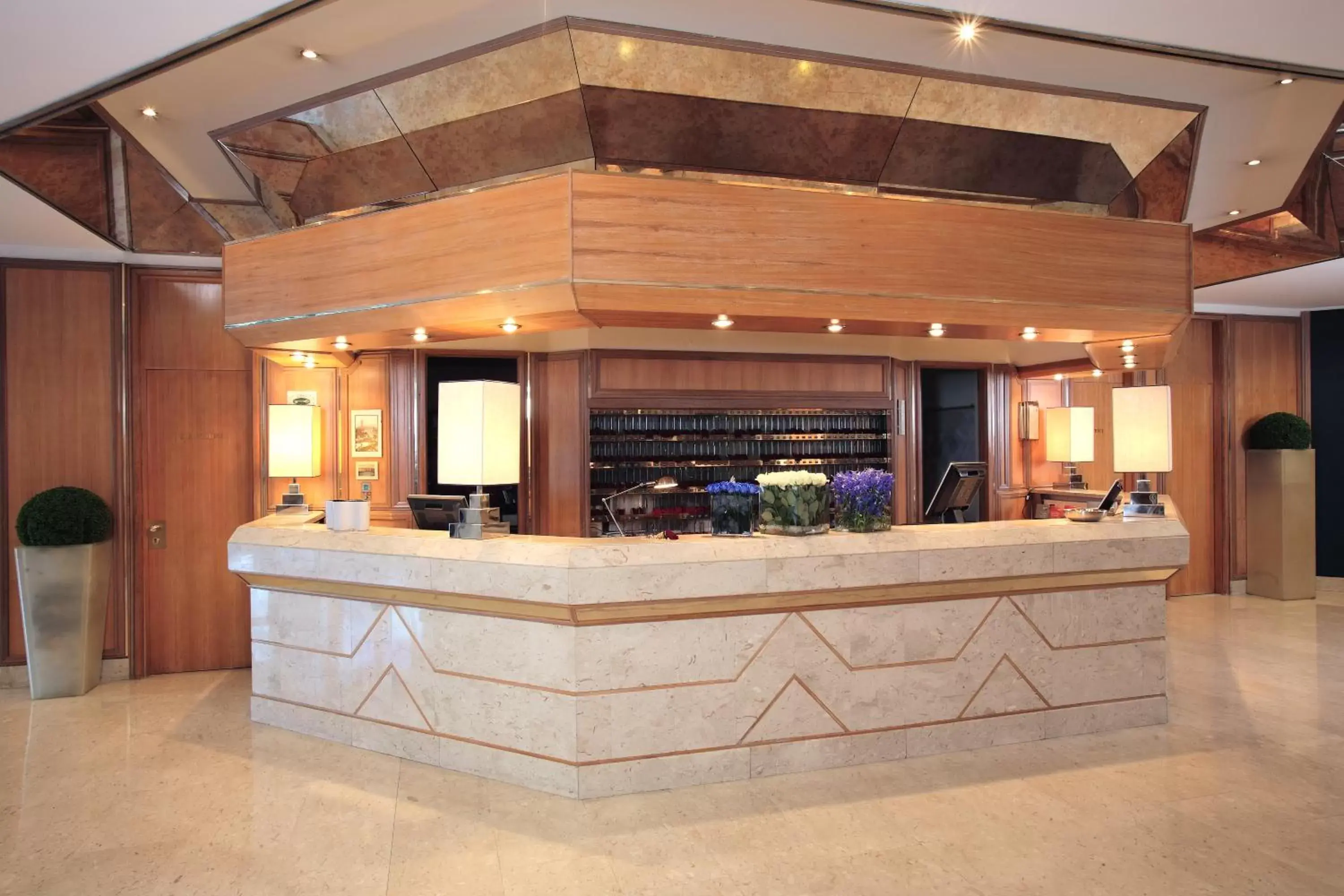 Lobby or reception in Starhotels President