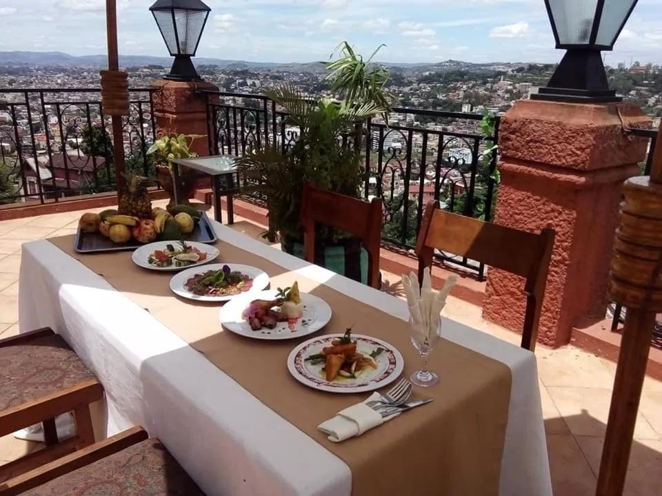 Balcony/Terrace in Relais De La Haute Ville Tana
