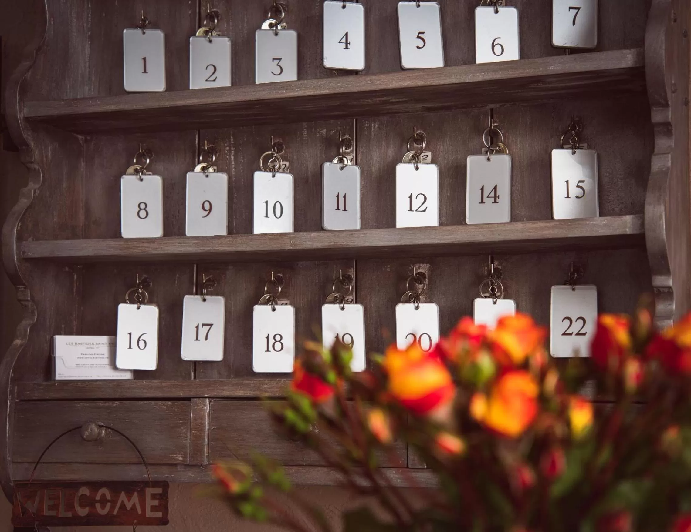 Lobby or reception in Les Bastides Saint Paul