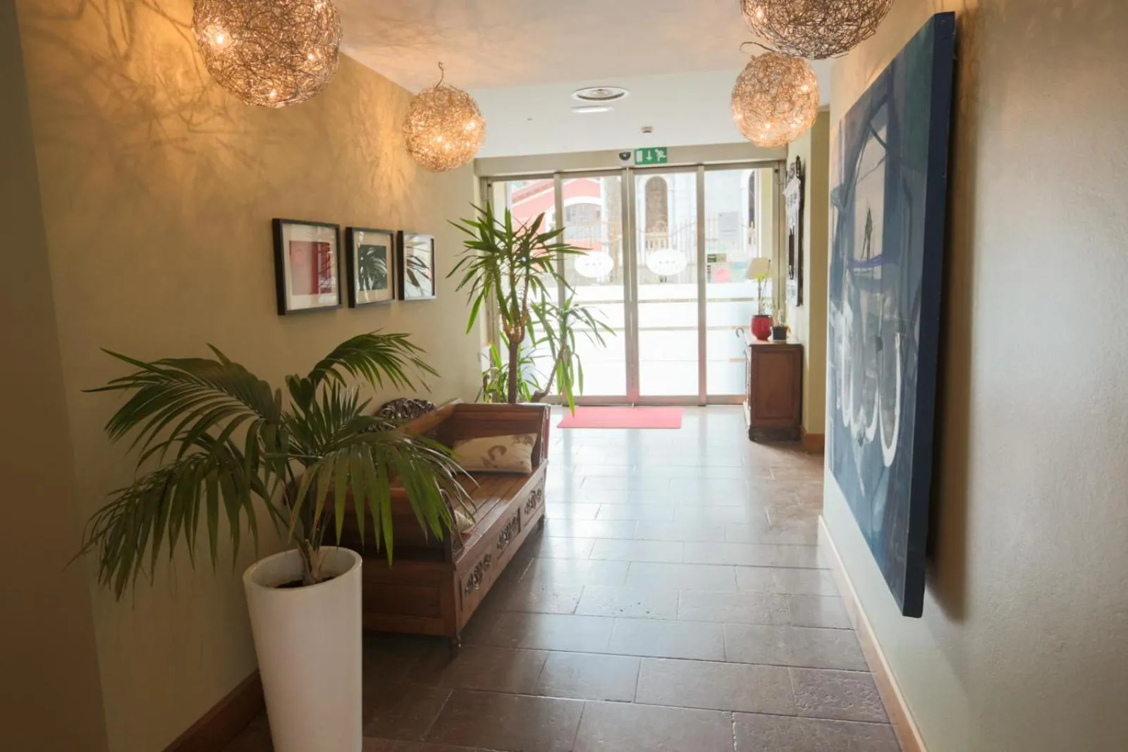 Lobby or reception in Hotel El Sella