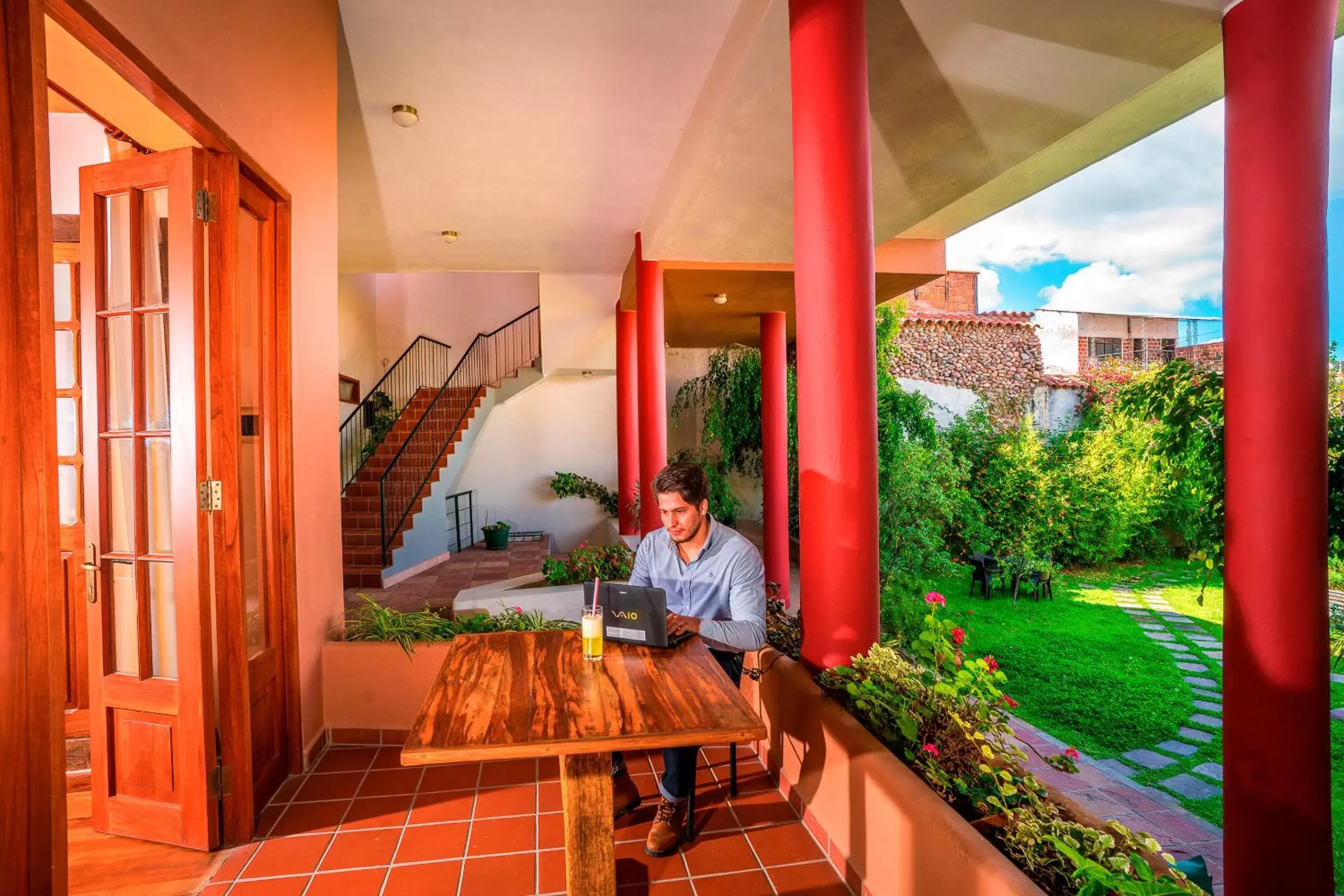 Balcony/Terrace in Hotel Villa Antigua