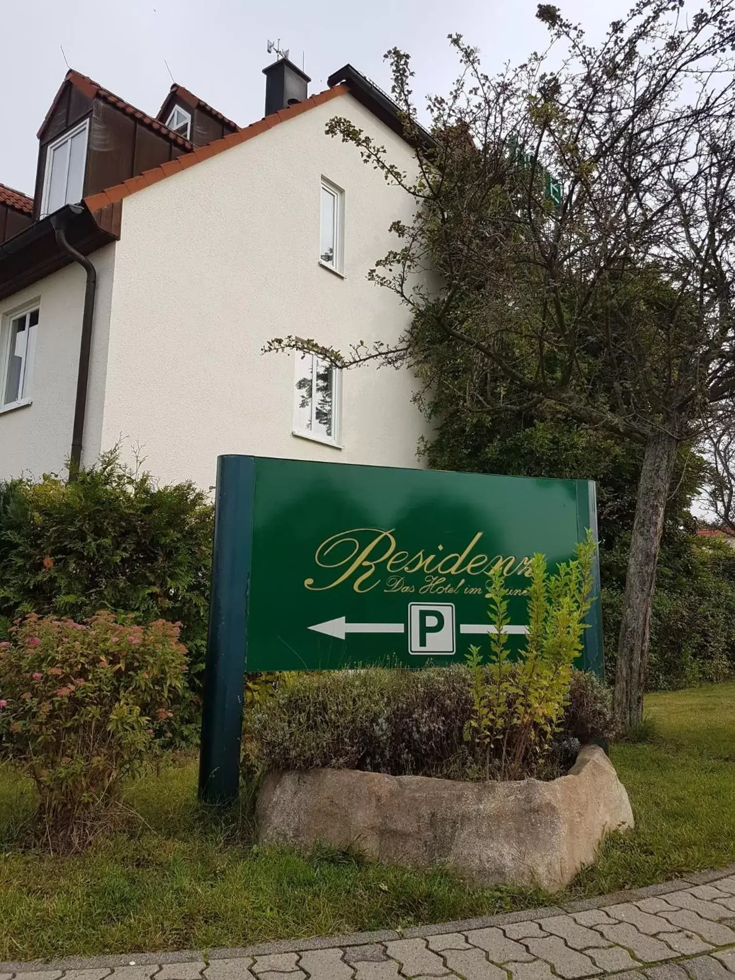 Property building, Property Logo/Sign in Residenz Hotel Leipzig