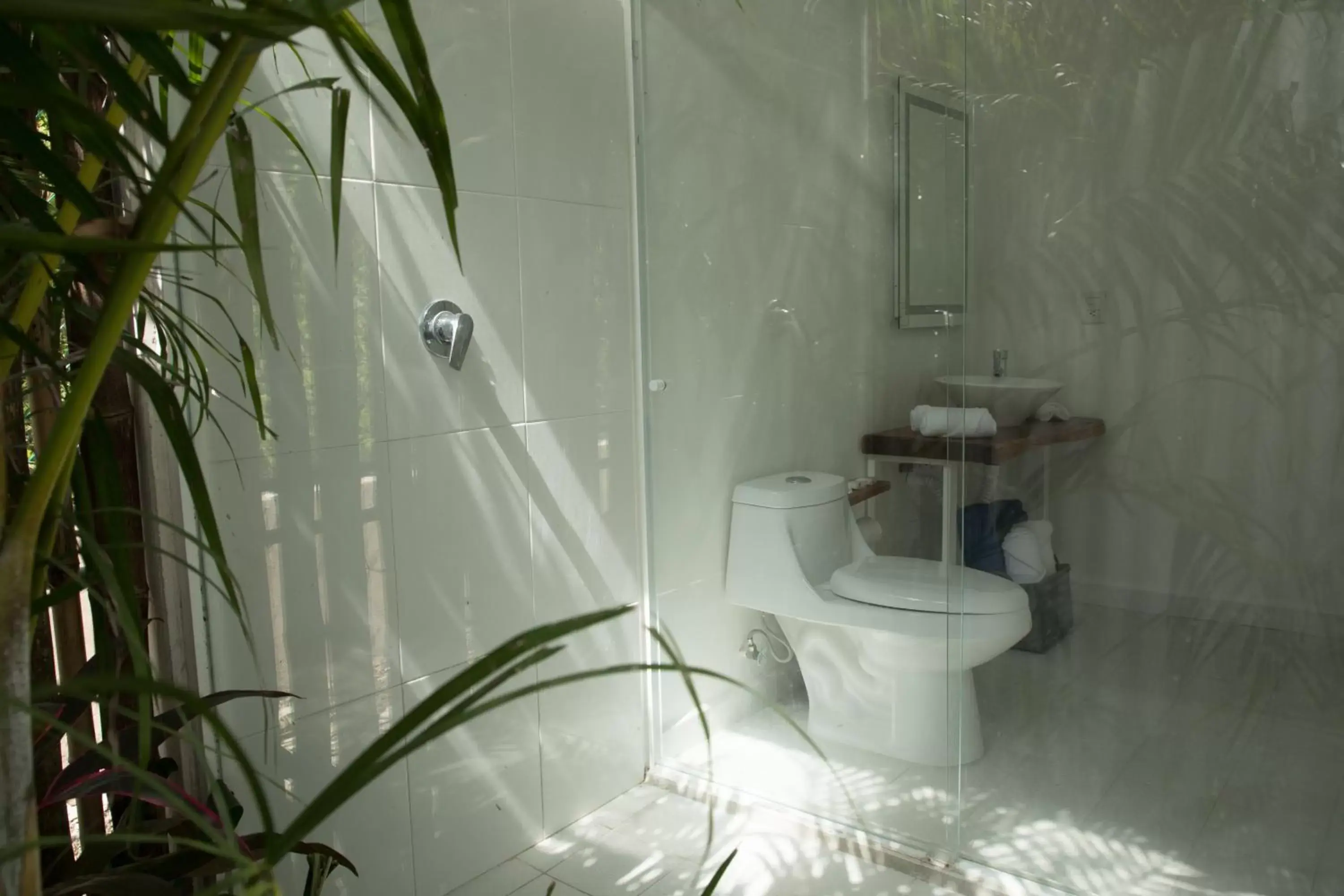 Bathroom in Zensus Eco Boutique Hotel