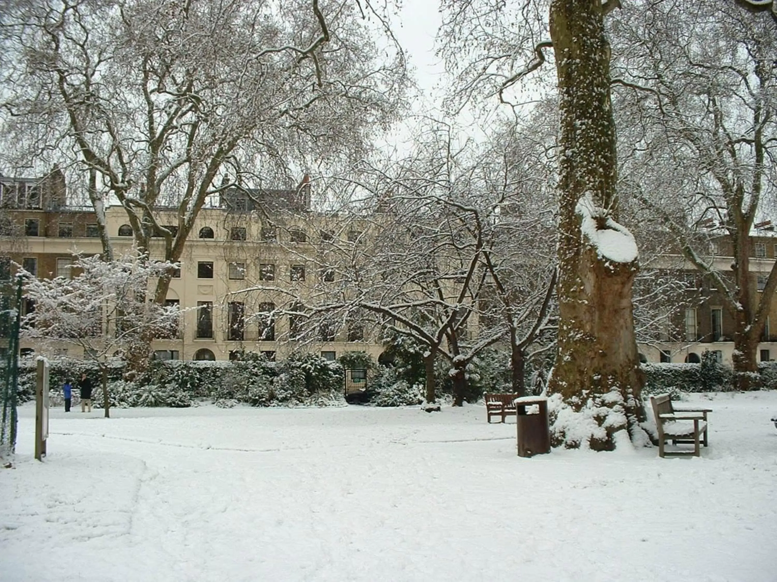 Facade/entrance, Winter in The Goodenough Hotel London