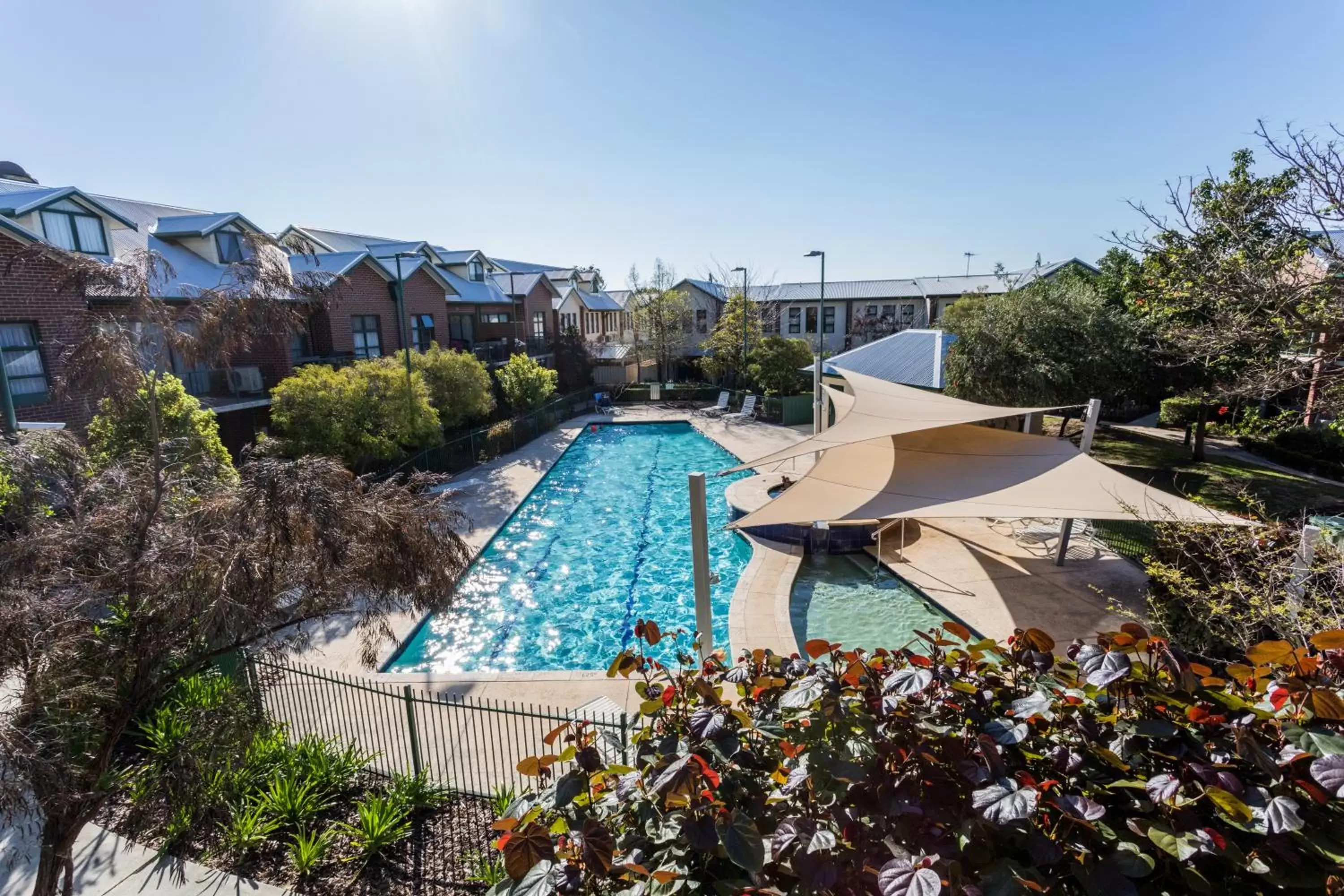 Pool View in Perth Ascot Central Apartment Hotel