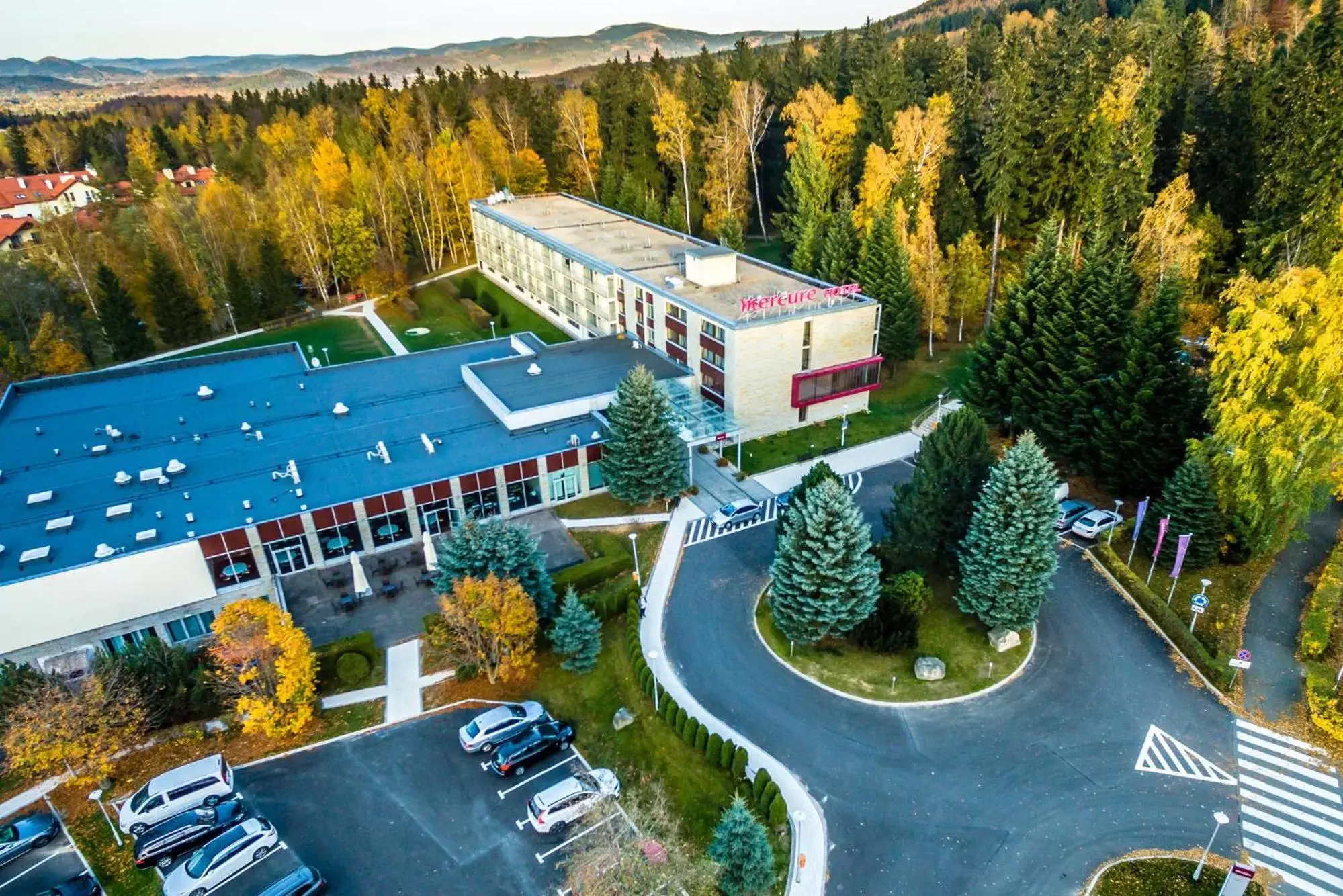 Bird's eye view, Bird's-eye View in Mercure Karpacz Skalny