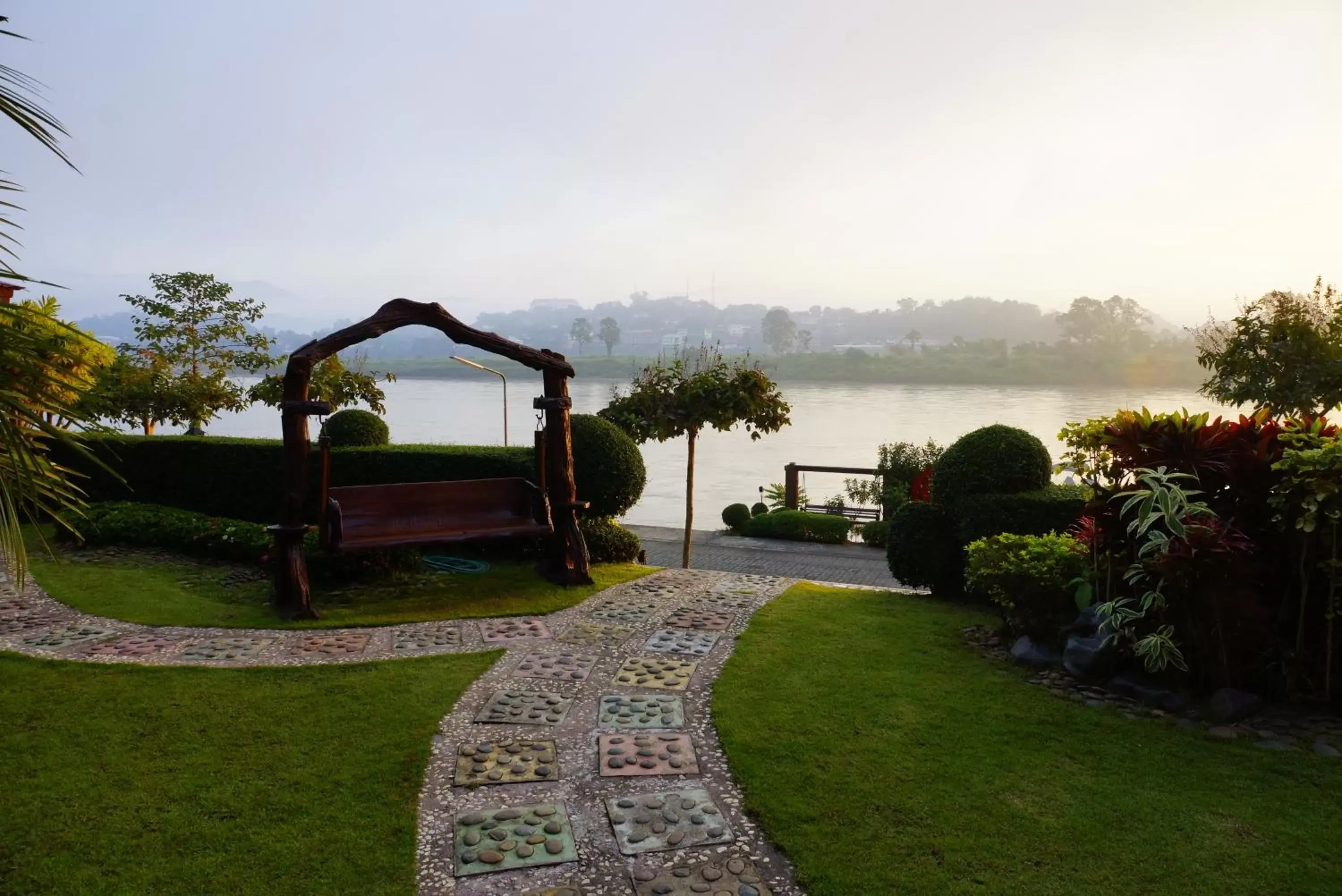 Garden in Namkhong Riverside