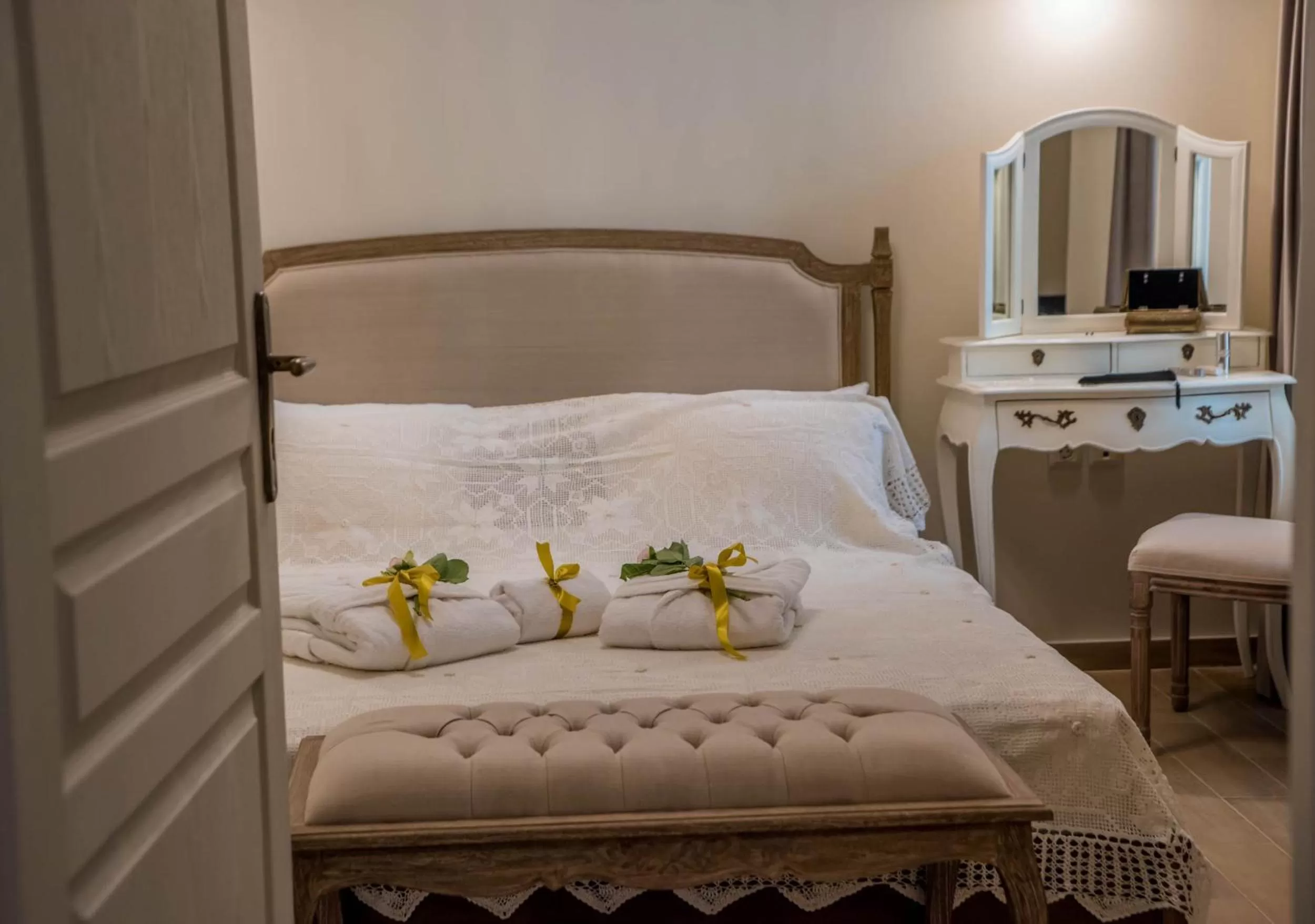 Bed in Kyria Boutique House