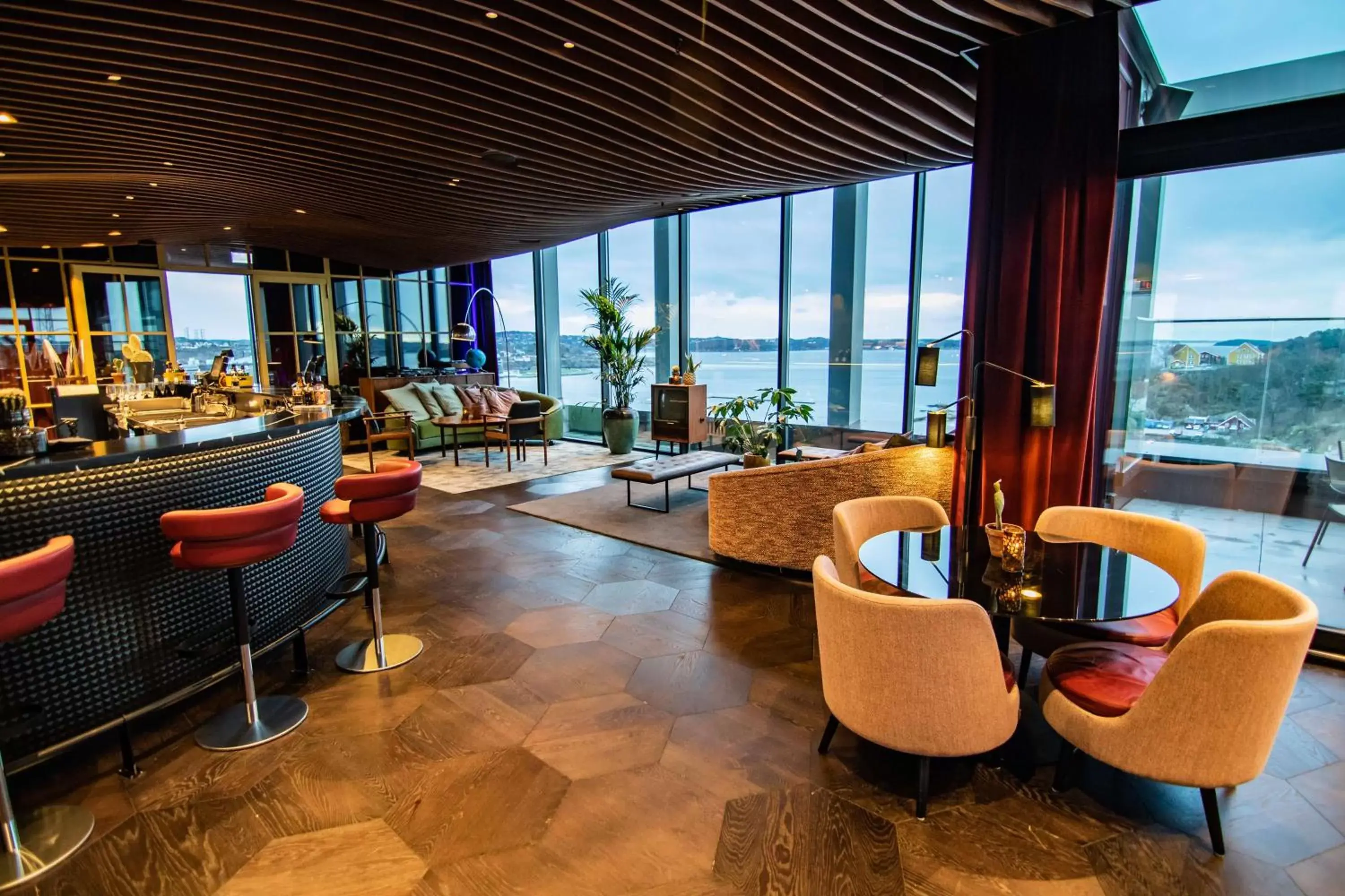 Lounge or bar, Lounge/Bar in Radisson Blu Caledonien Hotel, Kristiansand