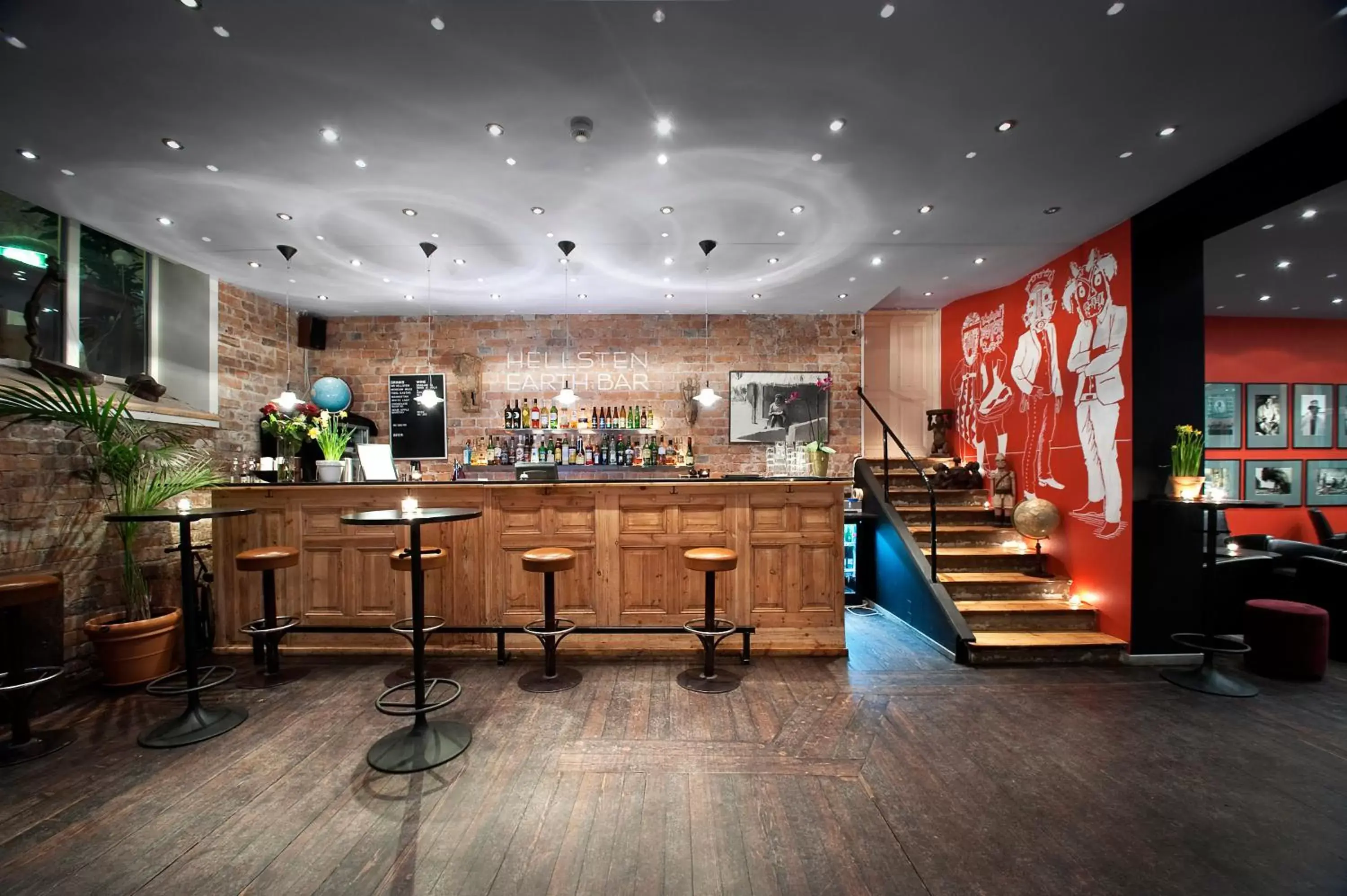 Lounge or bar in Hotel Hellsten Lounge or bar in Hotel Hellsten